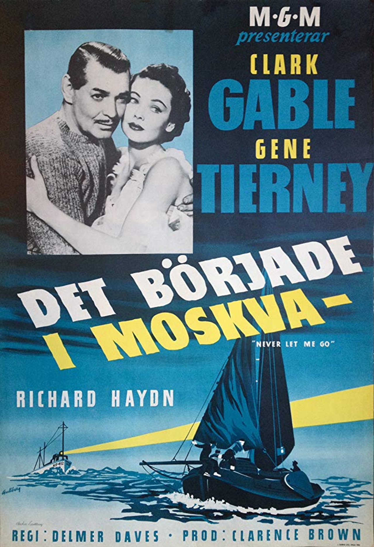 Det började i Moskva filmaffisch