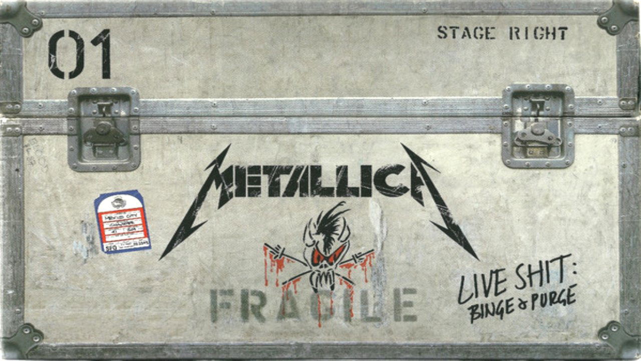 Backdrop for Metallica - Live Shit - Binge & Purge, Seattle 1989