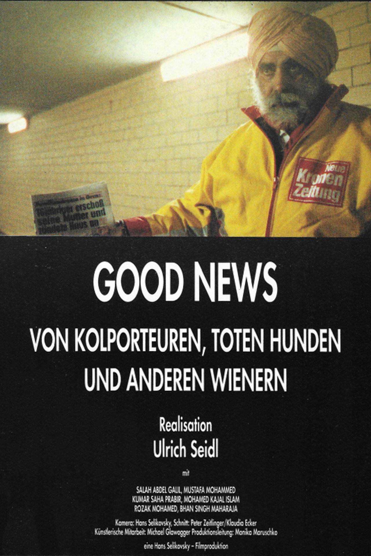 Good News: Newspaper Salesmen, Dead Dogs and Other People from Vienna Backdrop