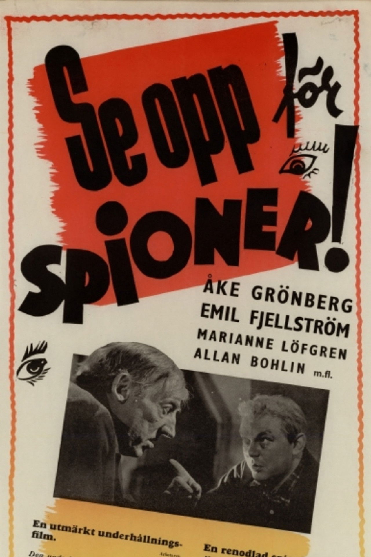 Se opp för spioner! Backdrop