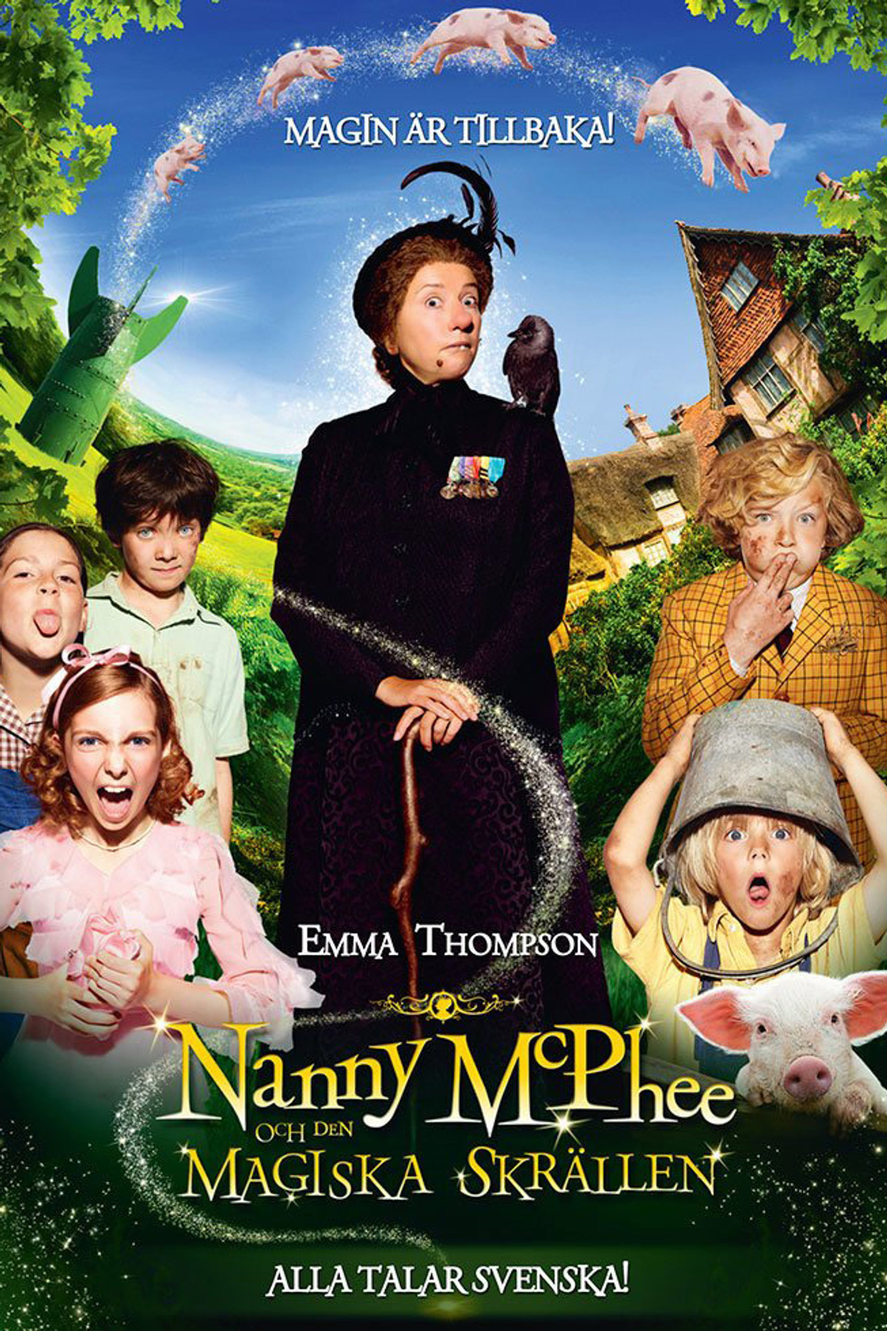 Nanny McPhee och den Magiska Skrällen filmaffisch