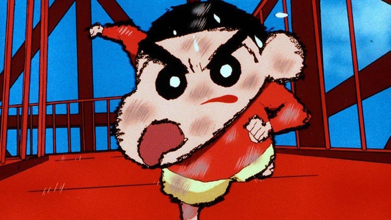 Scen från Crayon Shin Chan: Attack of the Adult Empire