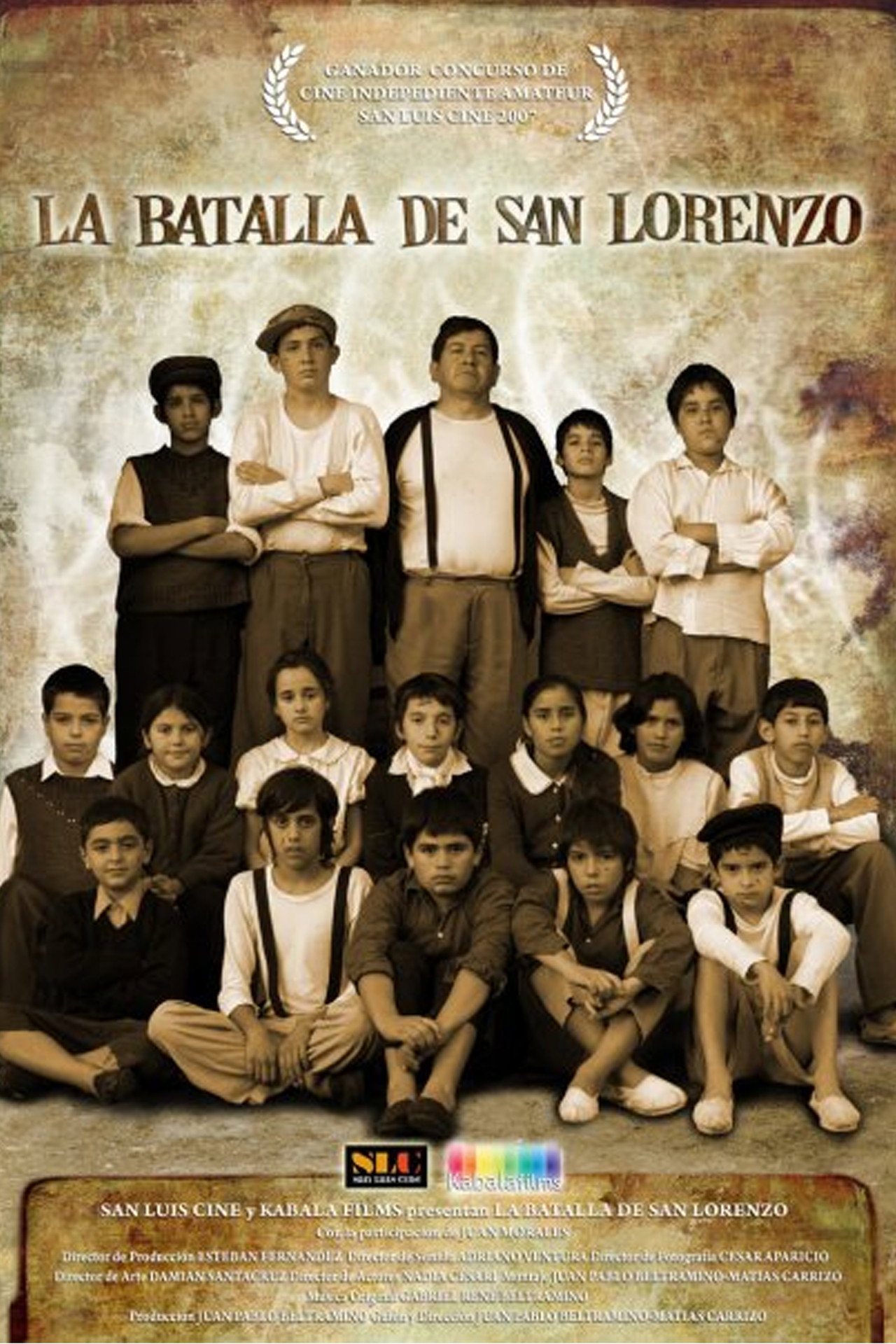 La batalla de San Lorenzo filmaffisch