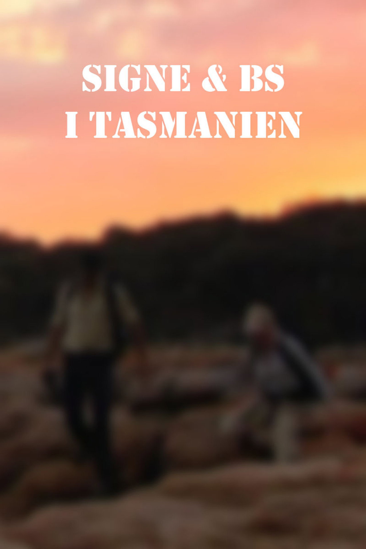 Signe & BS i Tasmanien affisch