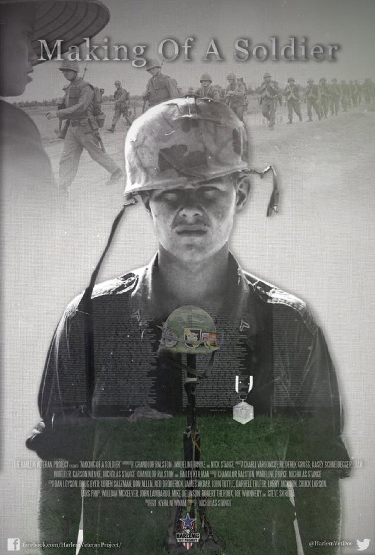Making of a Soldier Backdrop