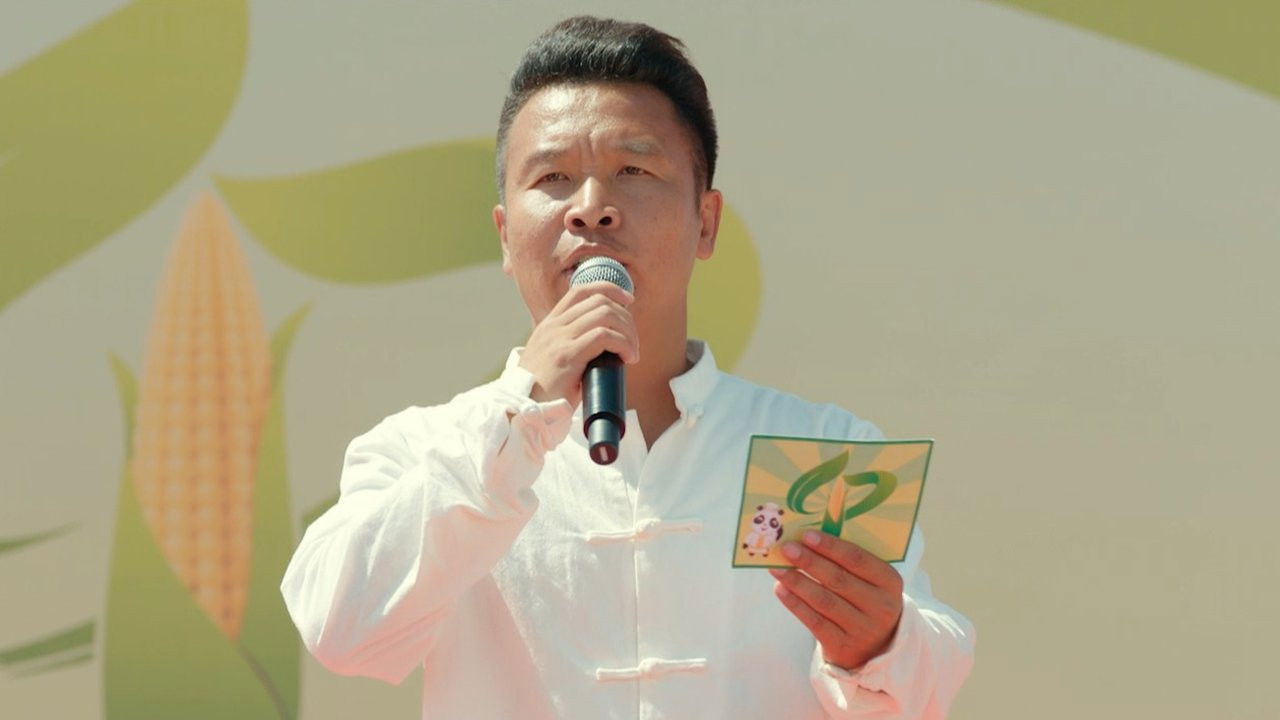 二龙湖·“村”暖花开 backdrop