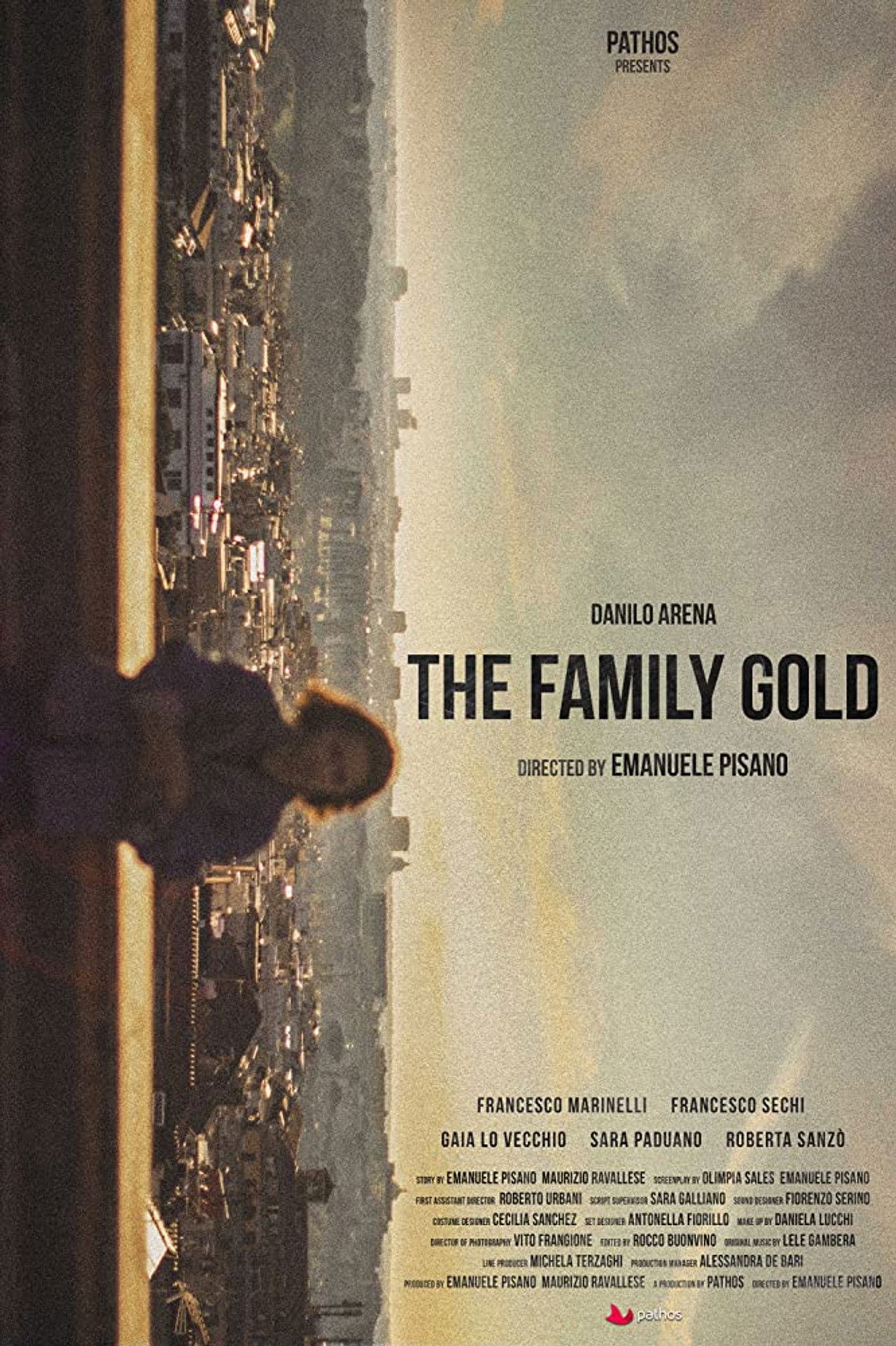 The Family Gold Backdrop