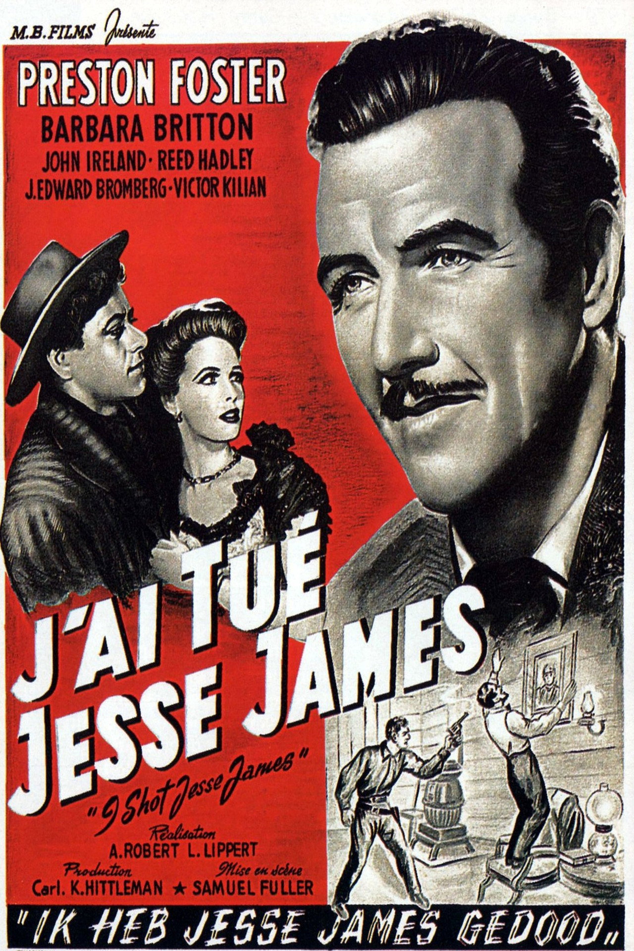 J'ai tué Jesse James poster