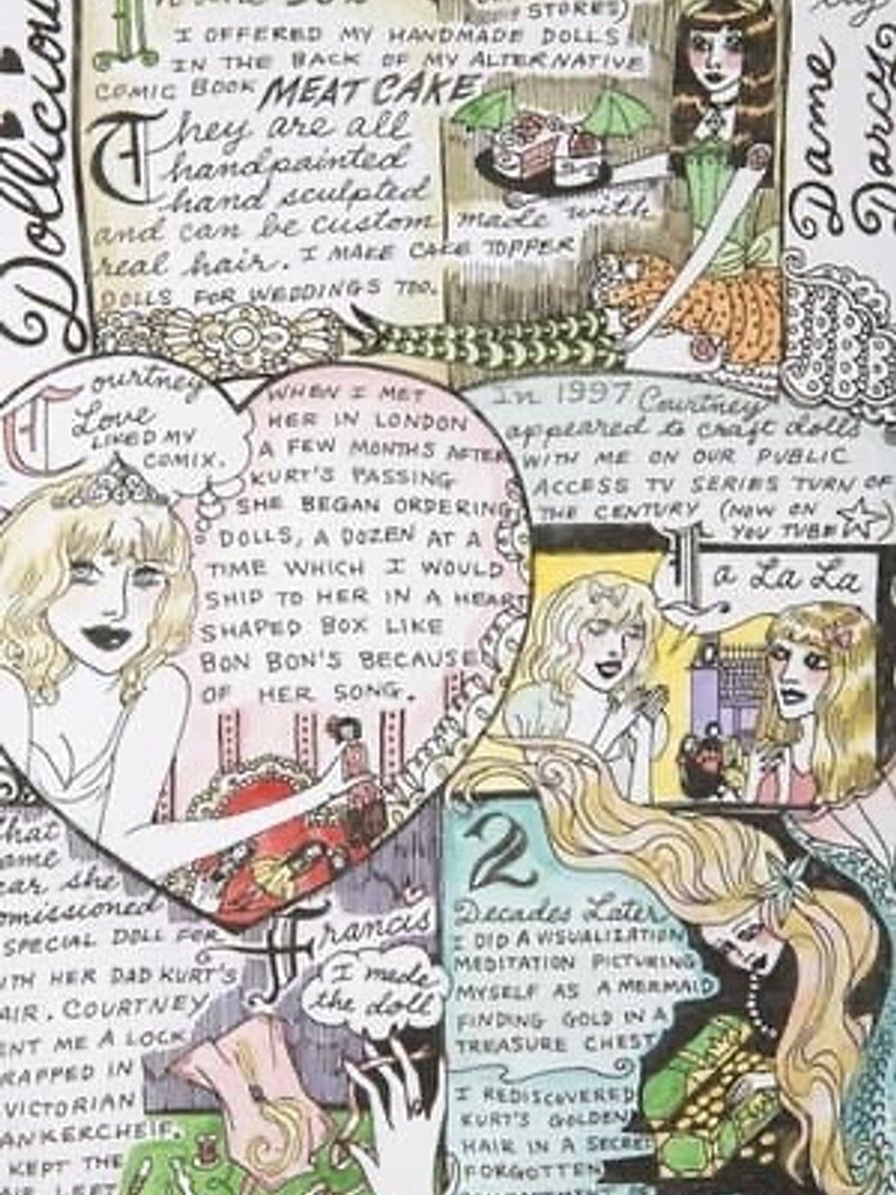 Doll Crafting with Dame Darcy & Courtney Love filmaffisch