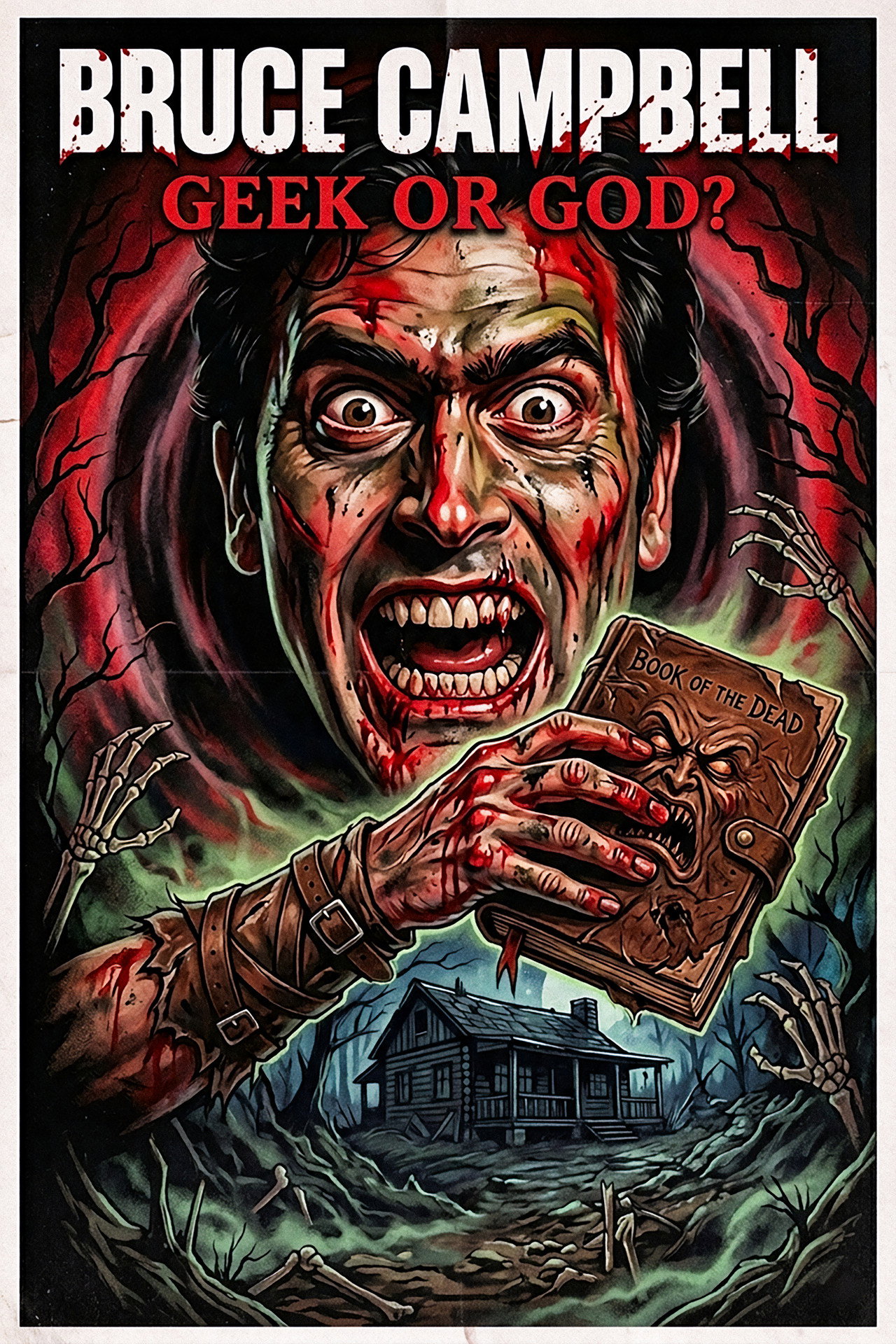 Bruce Campbell: Geek or God? Backdrop