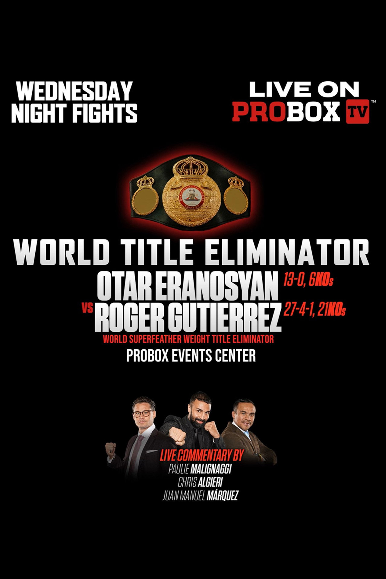 Otar Eranosyan vs. Roger Gutierrez filmaffisch