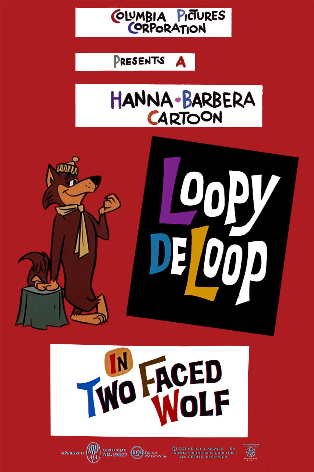 Two Faced Wolf Backdrop