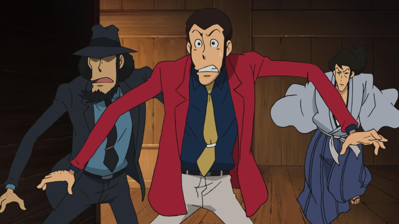 Scen från Lupin the Third: The Elusive Fog