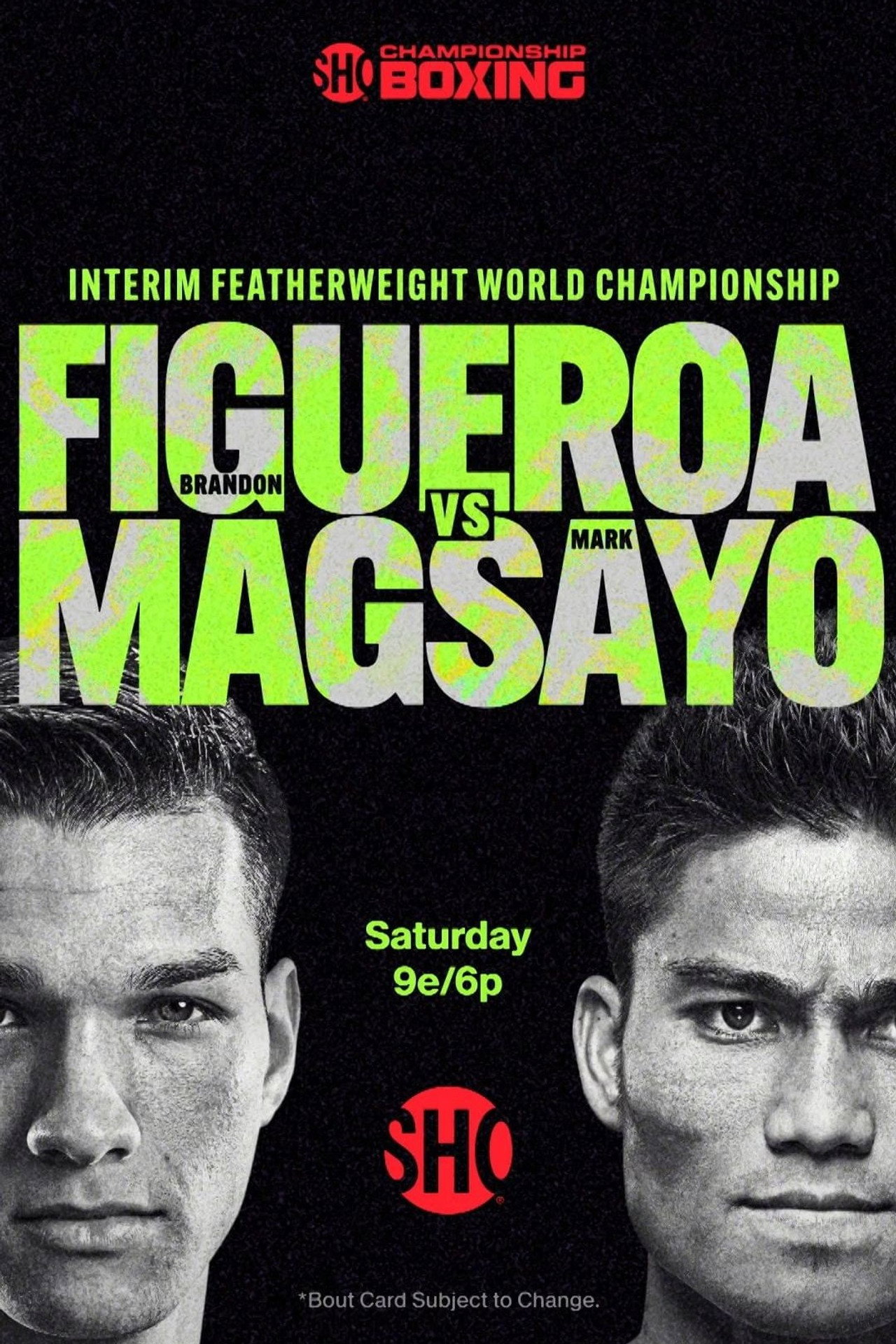 Brandon Figueroa vs. Mark Magsayo filmaffisch