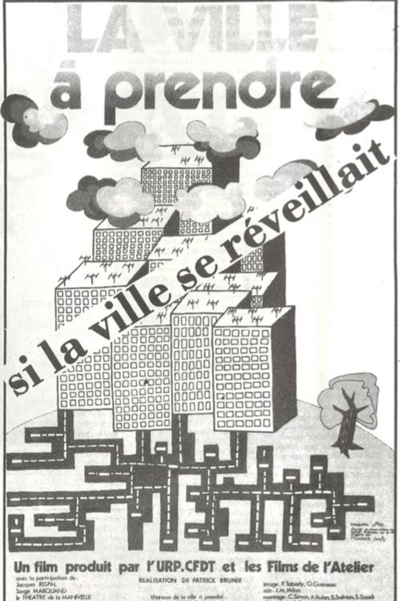 La ville à prendre filmaffisch