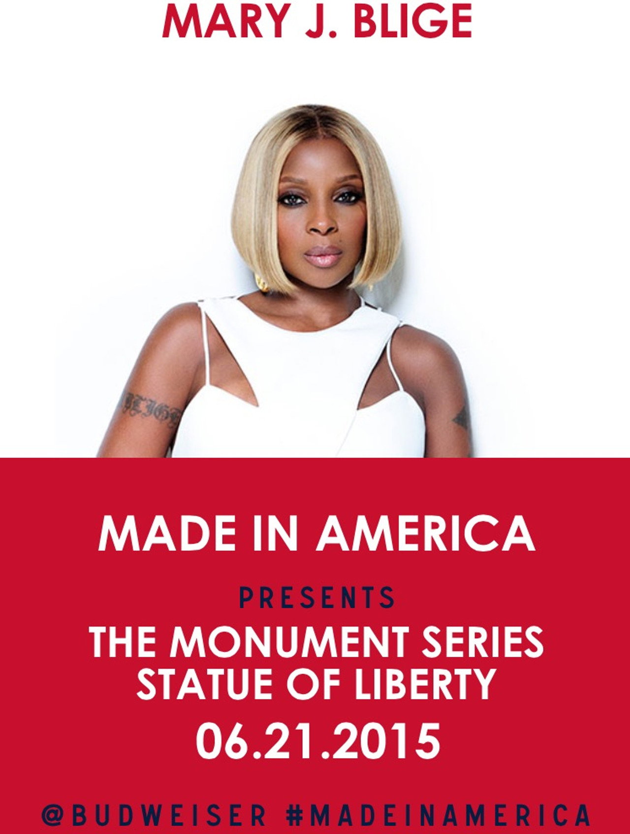 Mary J. Blige: Live at Made in America Backdrop