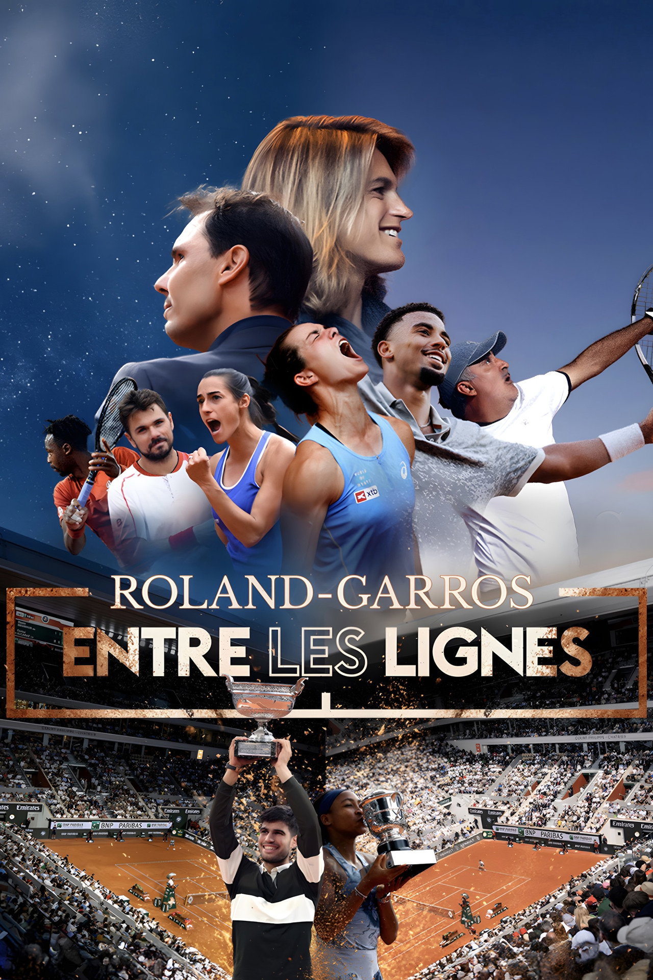 Roland-Garros, entre les lignes affisch