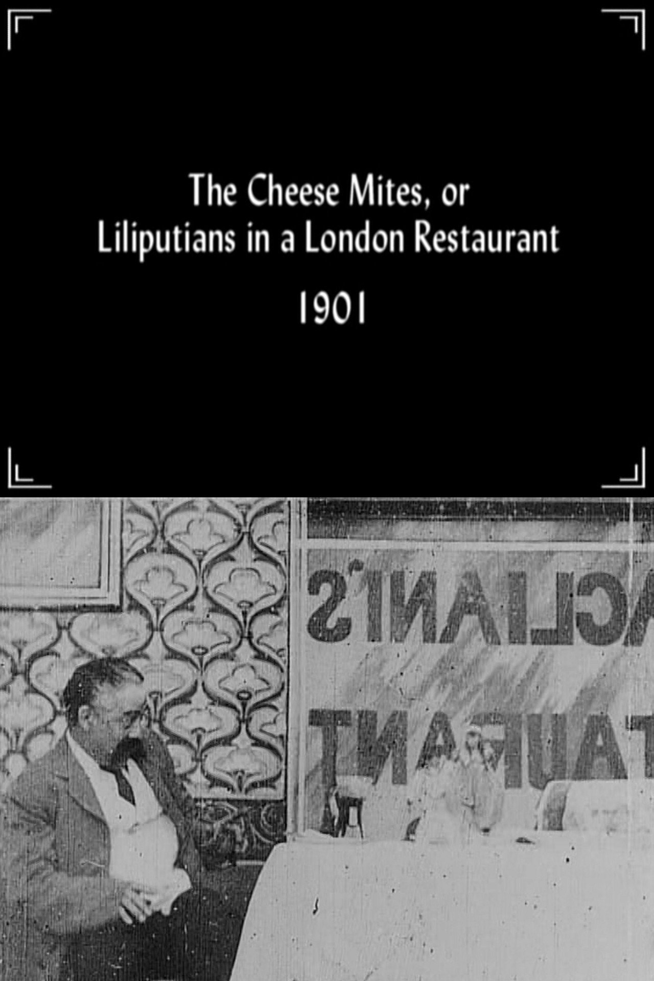 The Cheese Mites, or Lilliputians in a London Restaurant filmaffisch