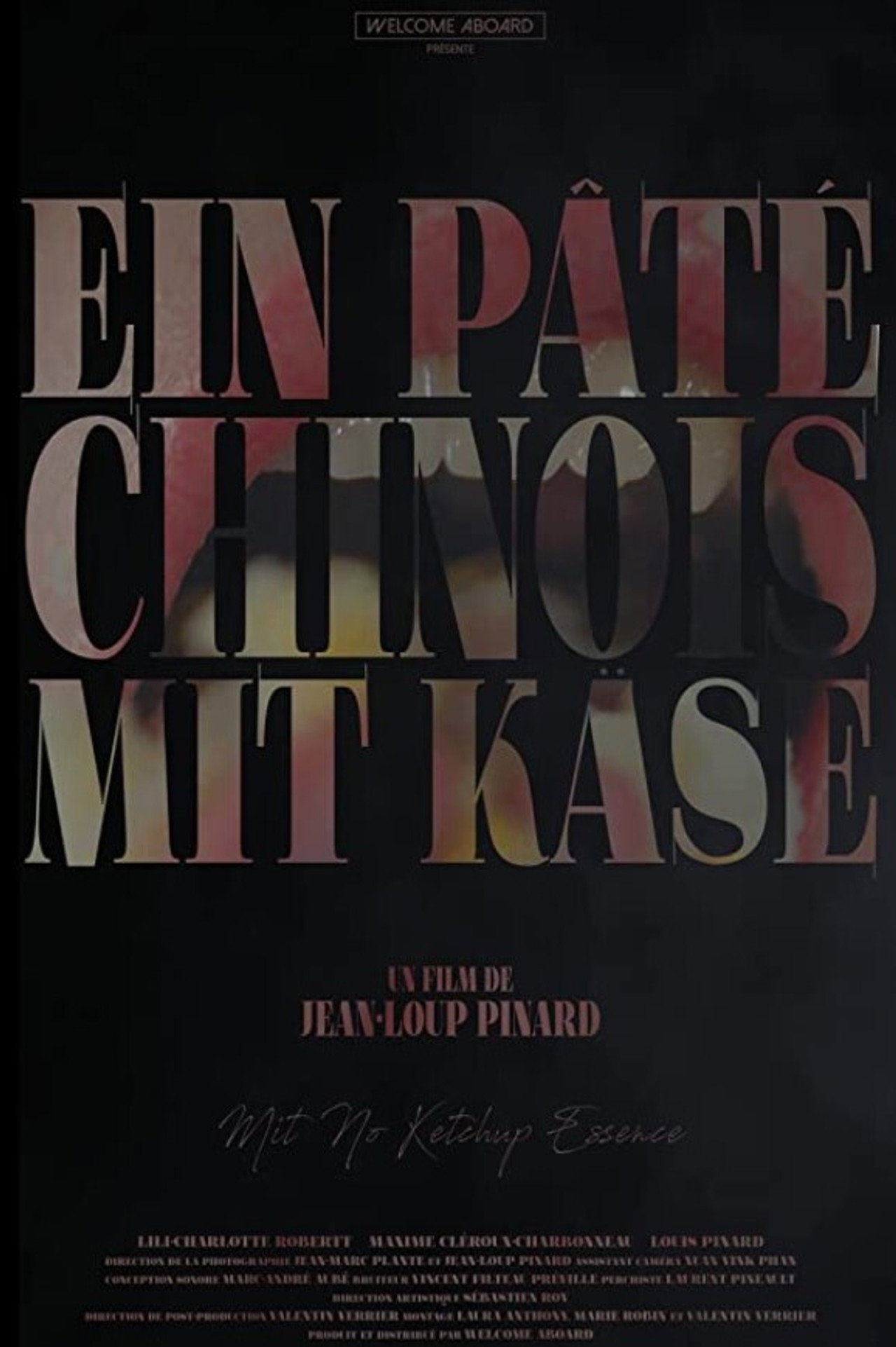 Ein Pâté Chinois mit Käse filmaffisch