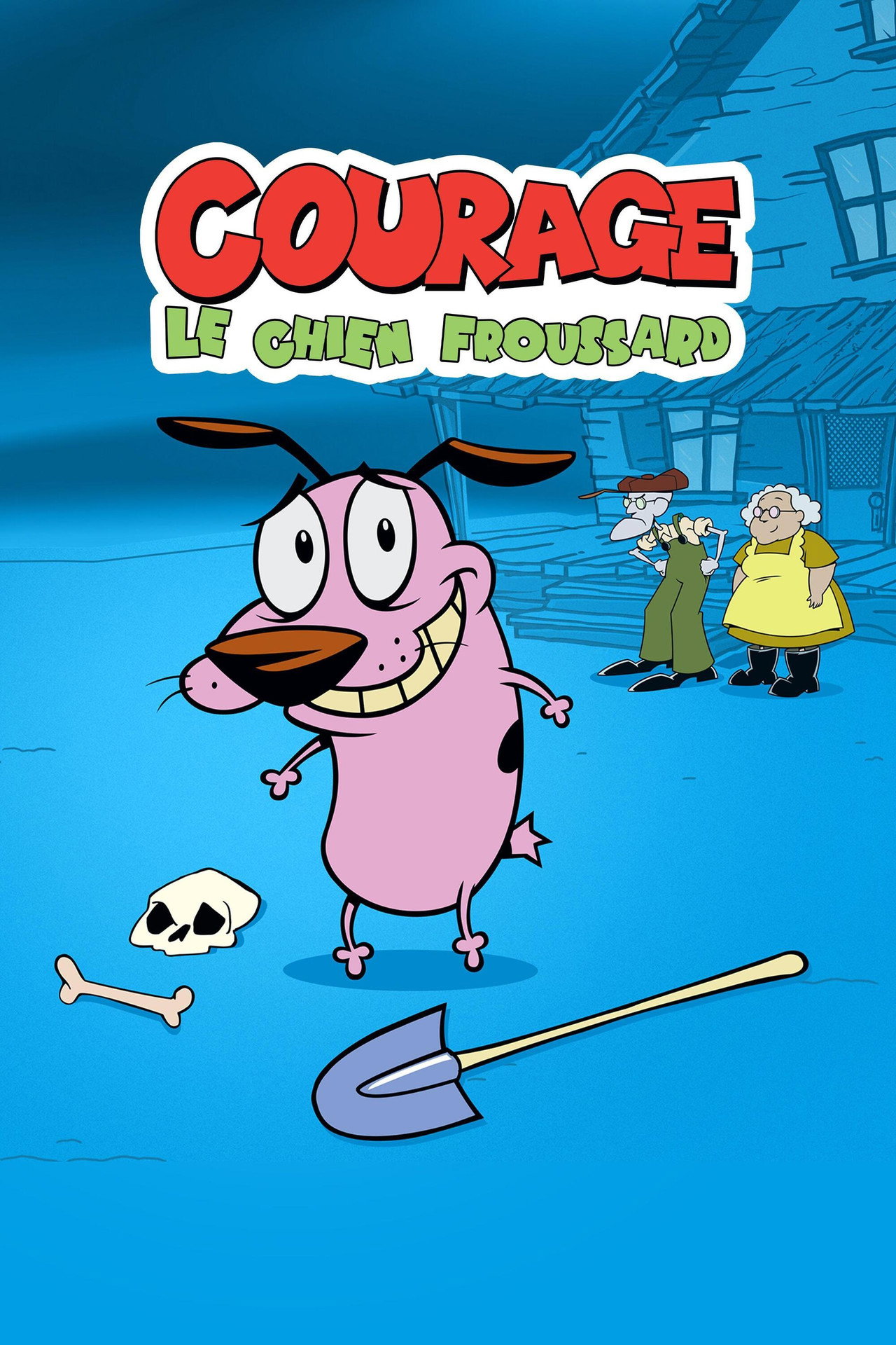 Courage, le chien froussard poster