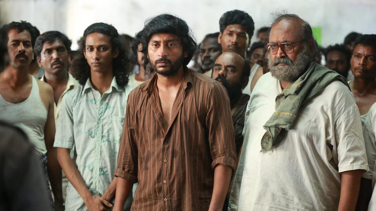 Sorgavaasal Movie Backdrop