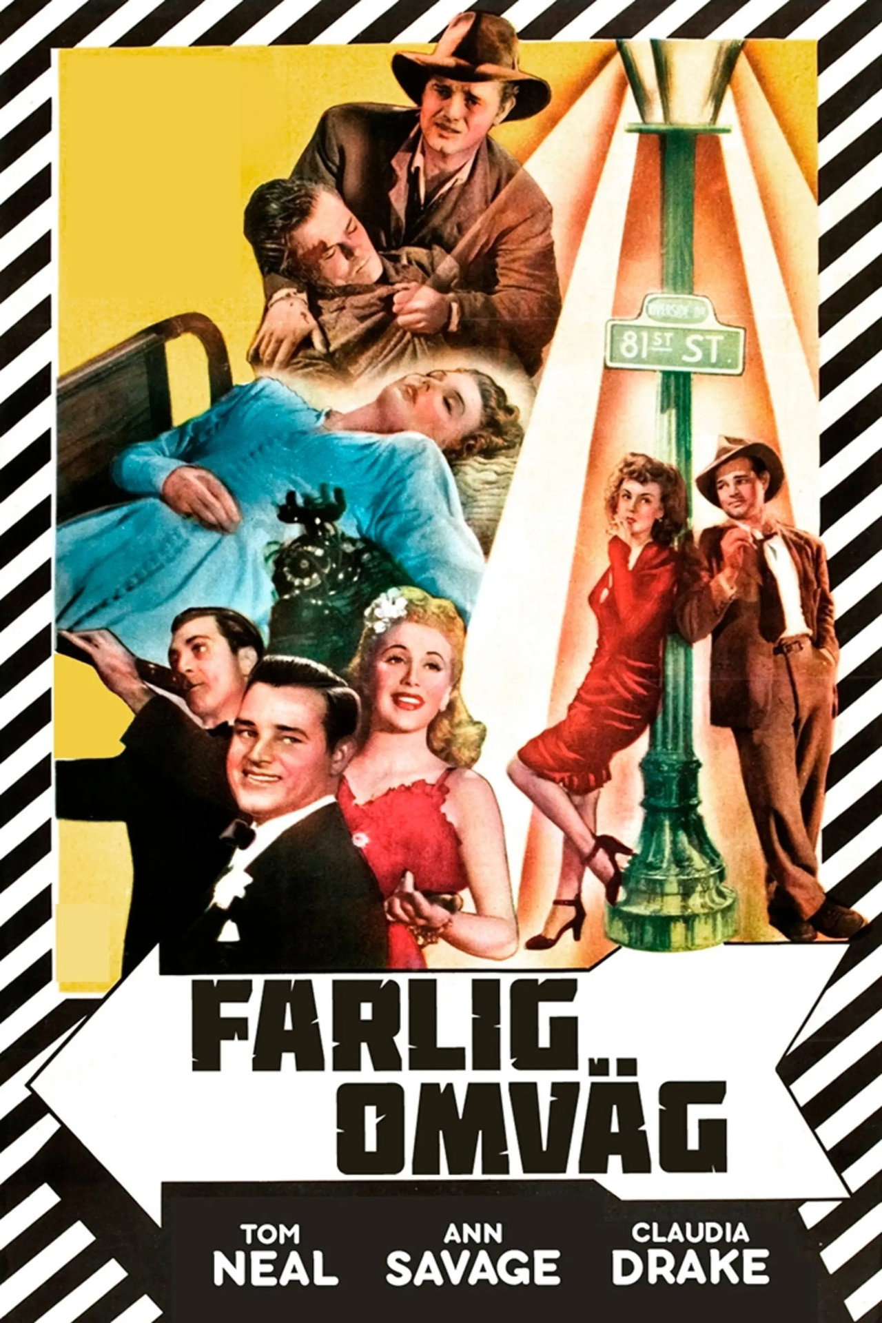Farlig omväg filmaffisch