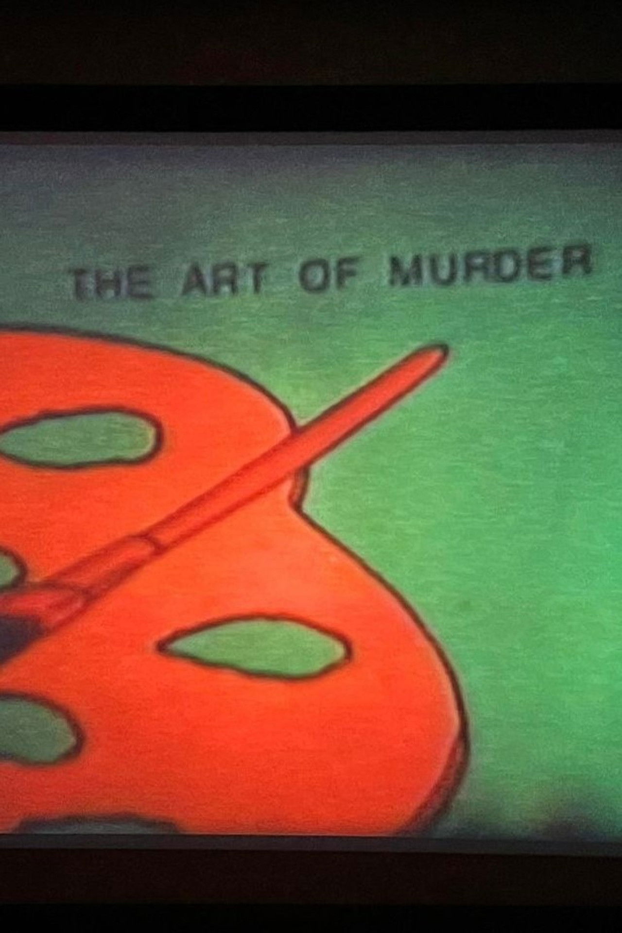 The Art of Murder Backdrop