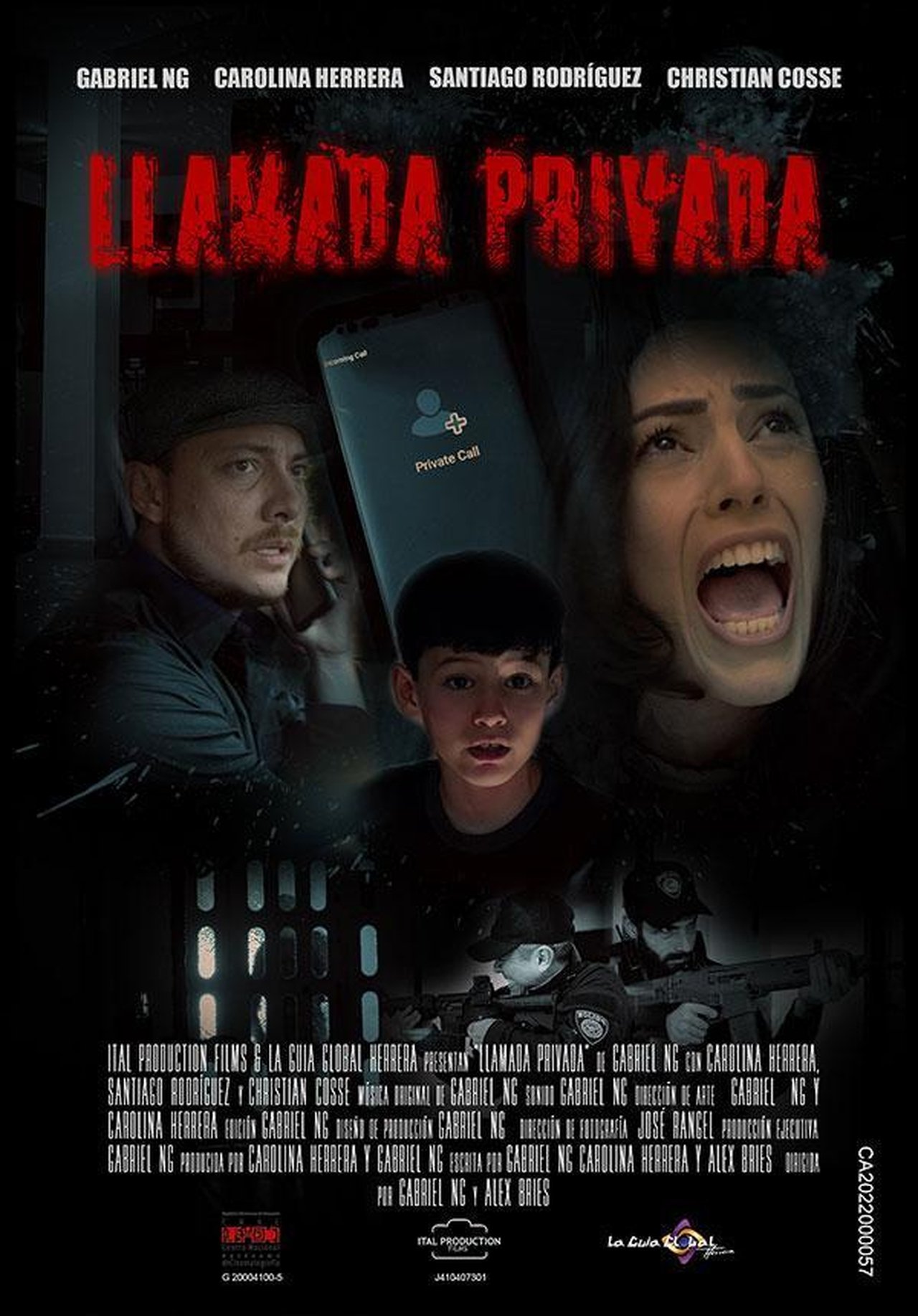 Llamada privada poster