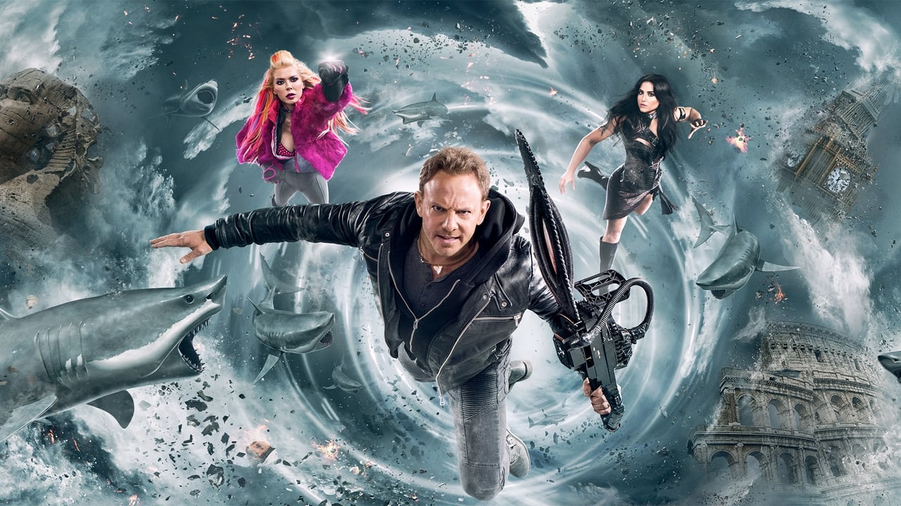 Sharknado 5: Global Swarming Backdrop Image