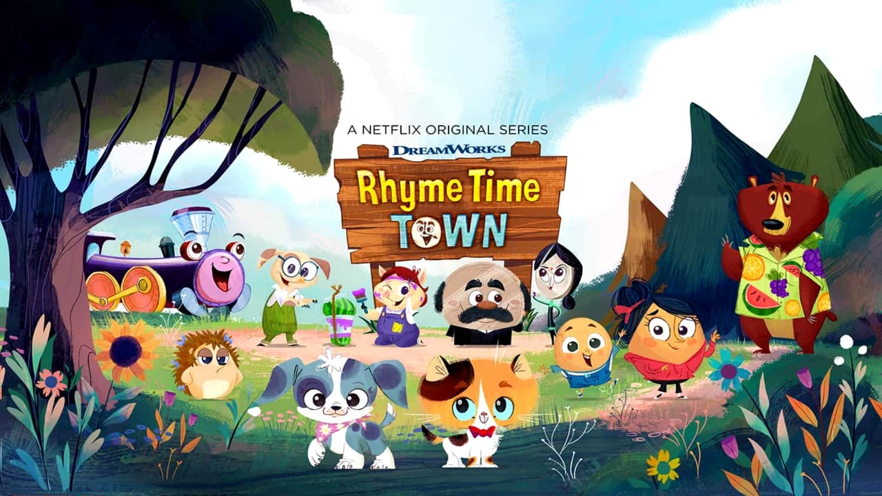 Rhyme Time Town background