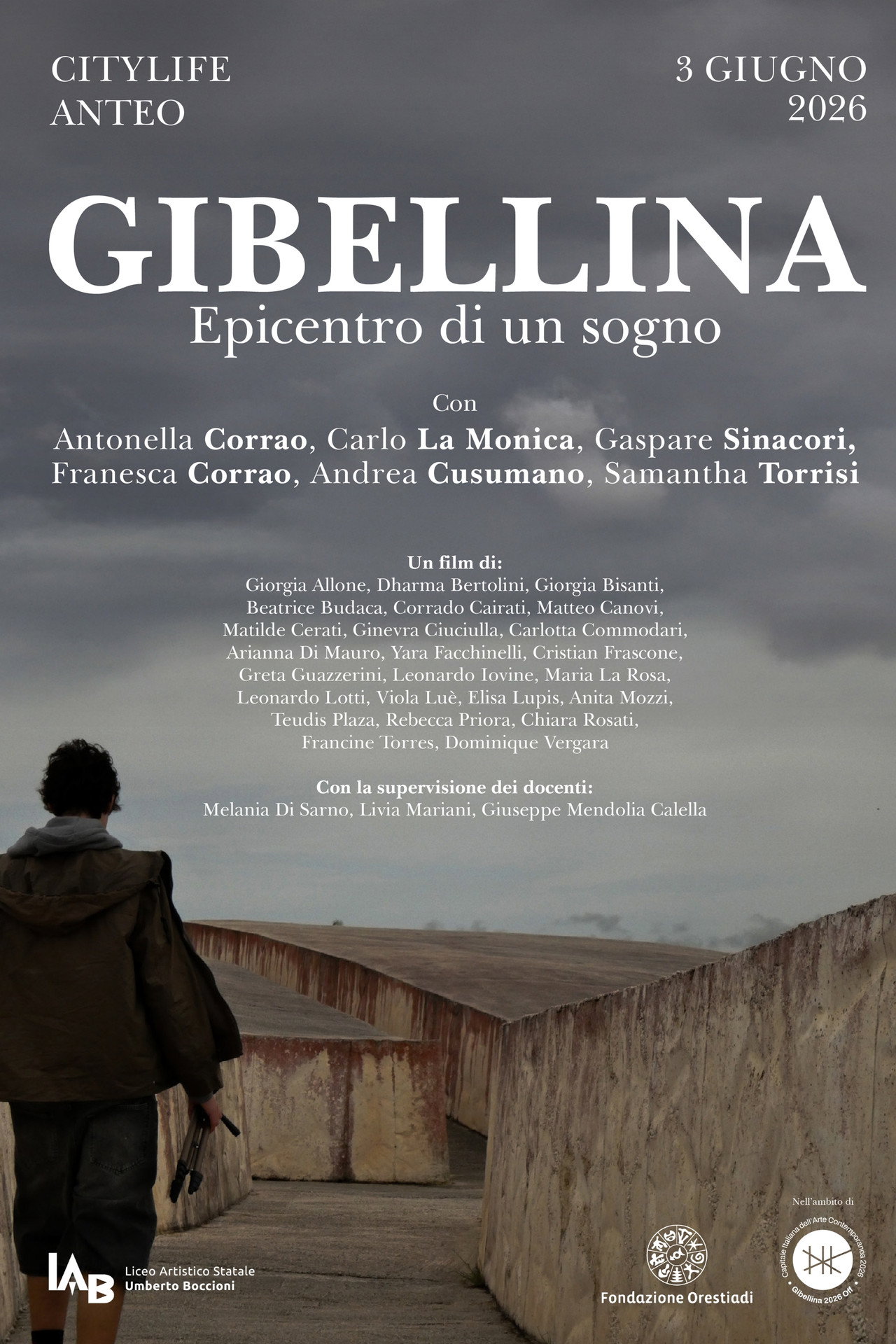 Gibellina, the epicenter of a dream poster