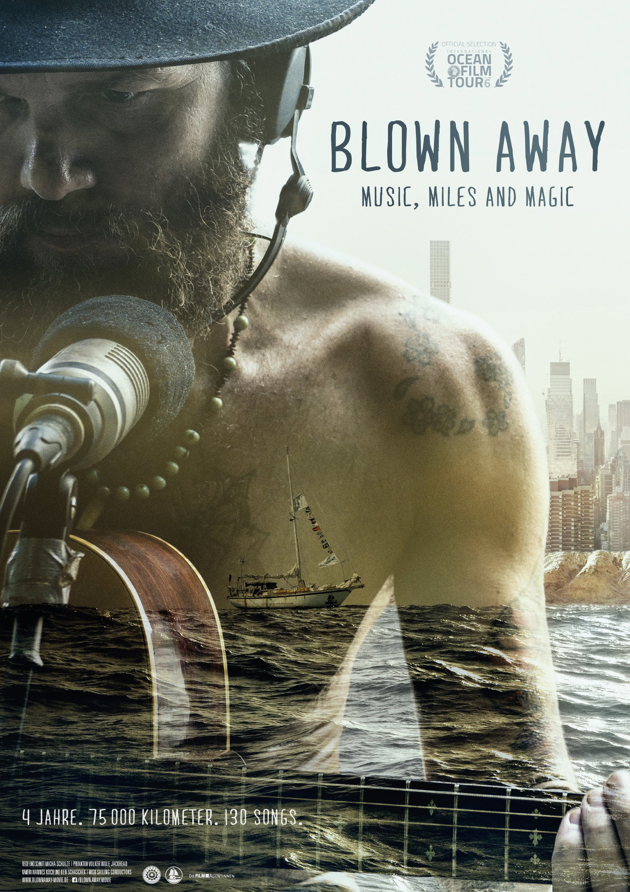 Blown Away - Music, Miles and Magic filmaffisch