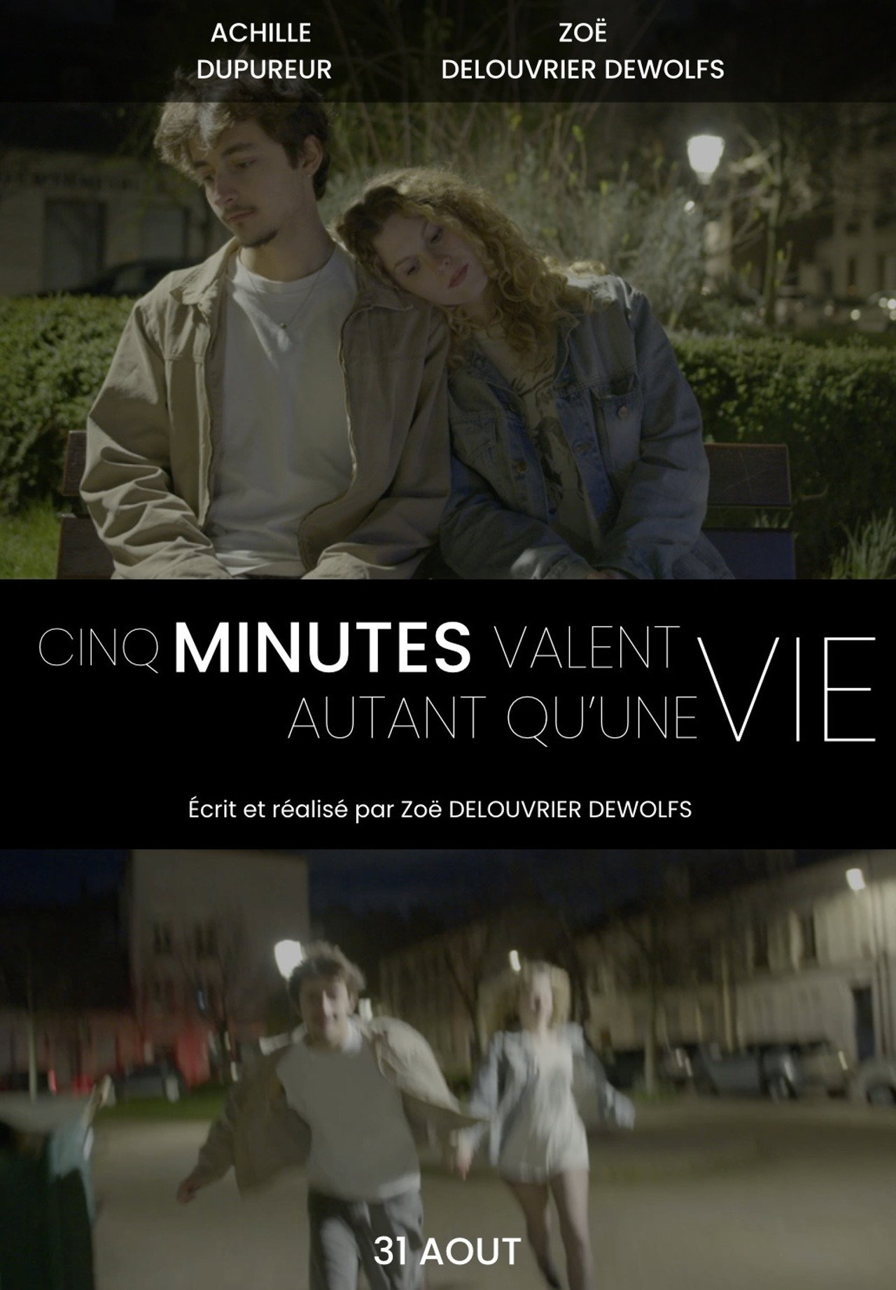 Cinq minutes valent autant qu’une vie Backdrop