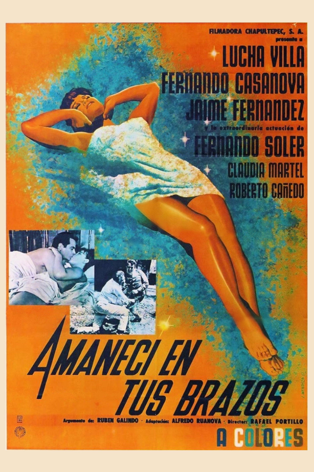 Amanecí en tus brazos filmaffisch
