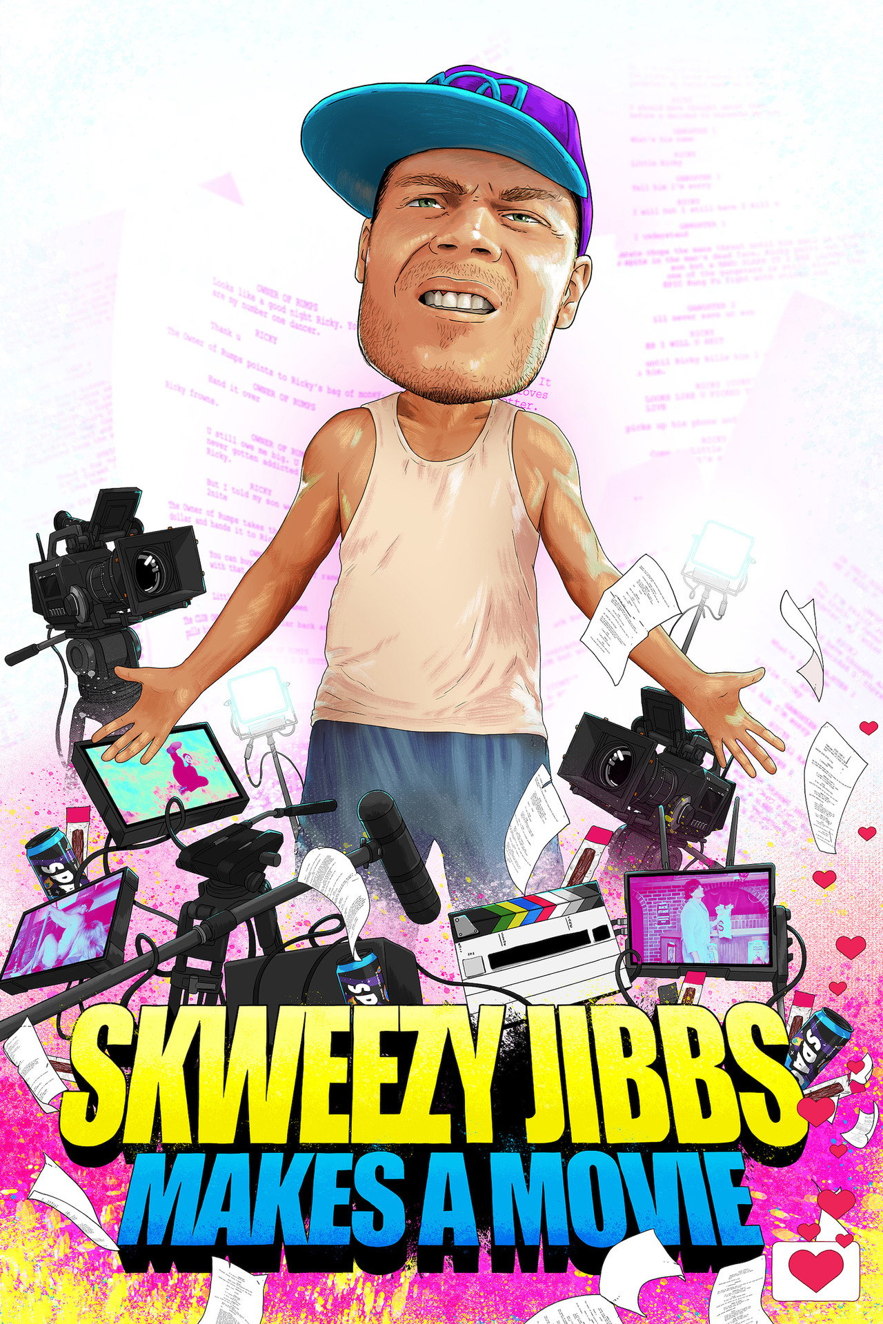Skweezy Jibbs Makes a Movie filmaffisch