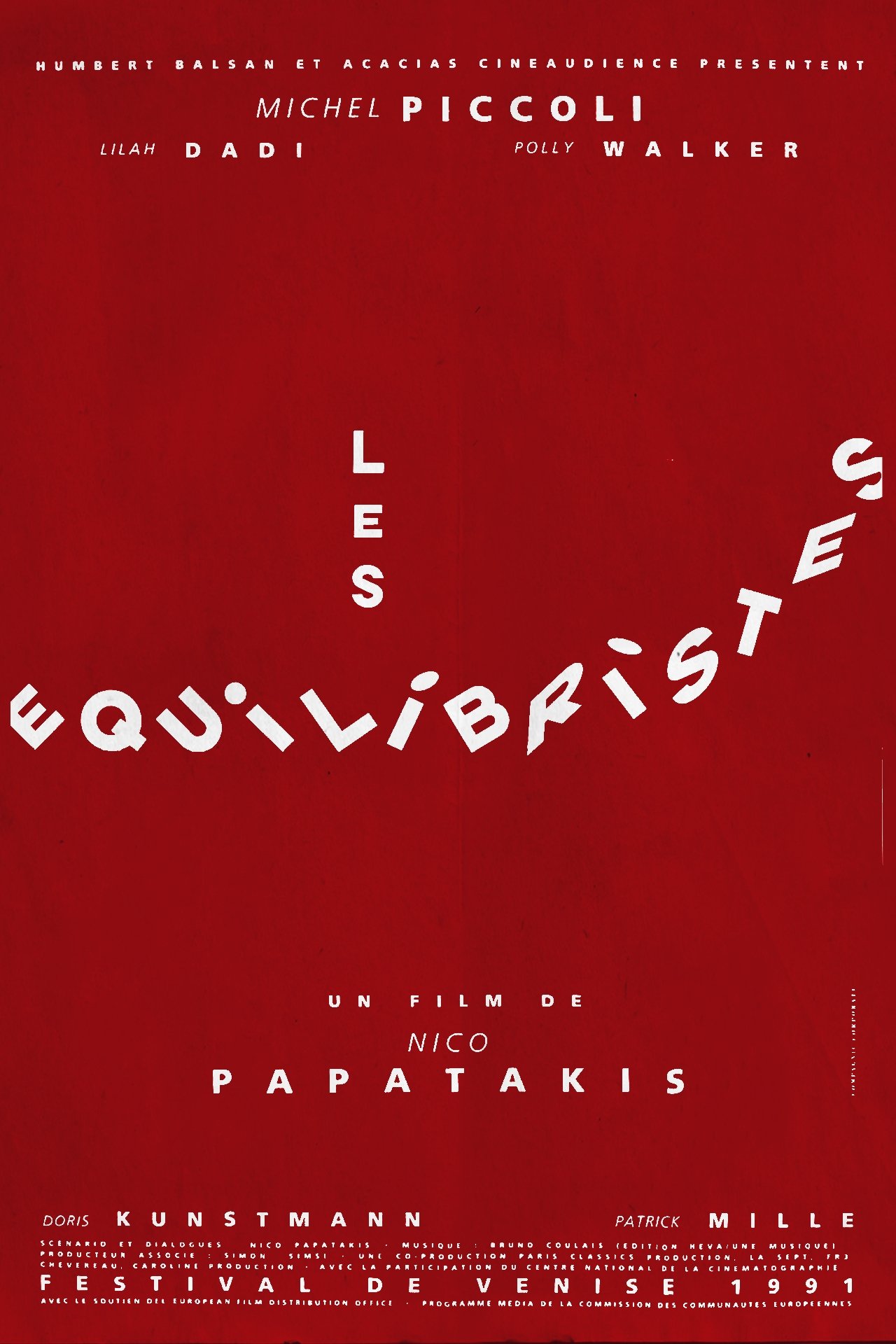 Les Équilibristes poster