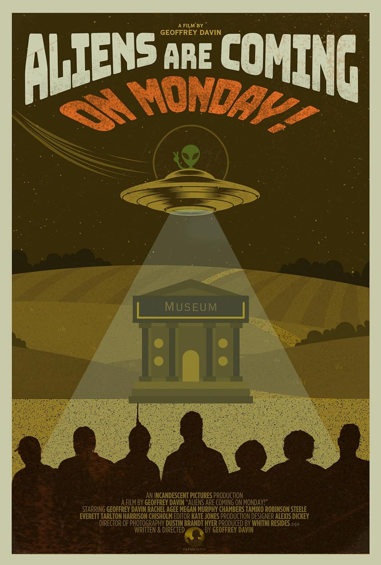Aliens Are Coming!! On Monday!!!