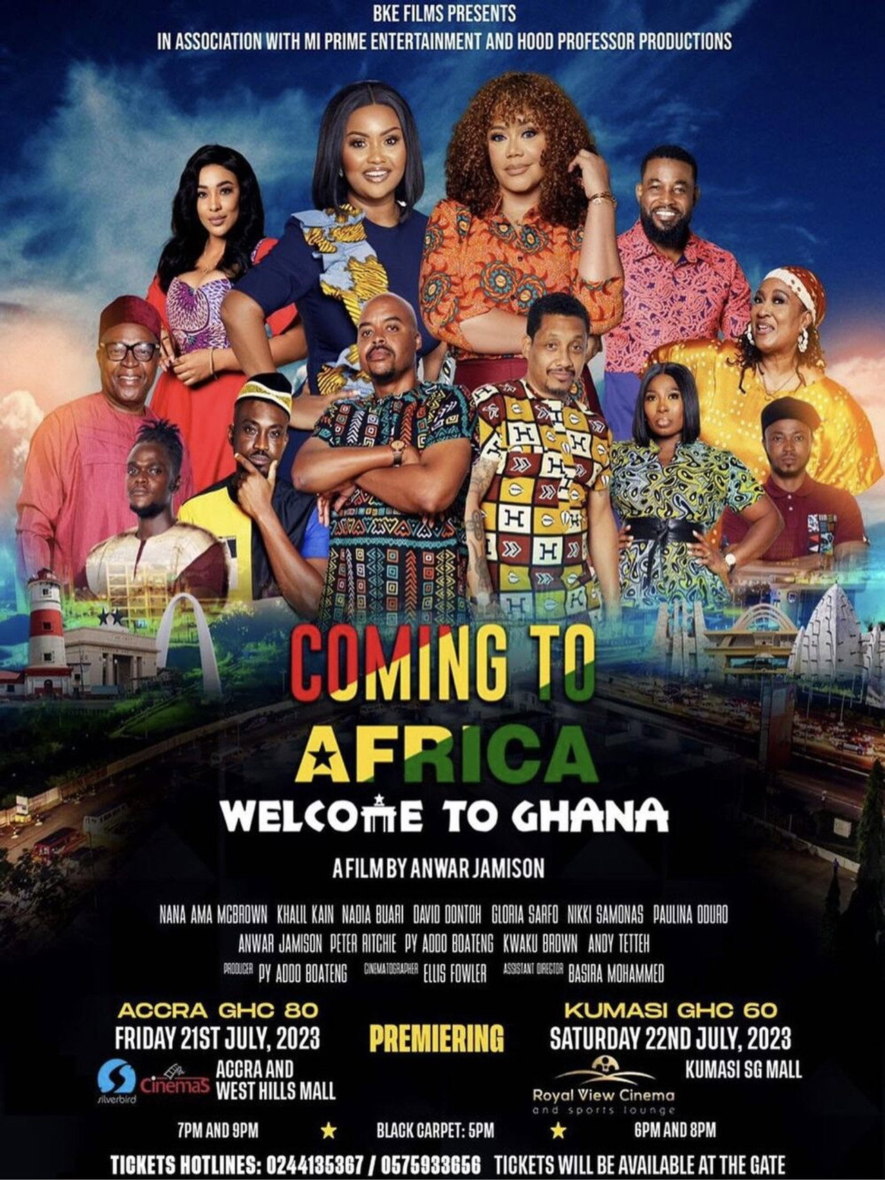 Coming to Africa: Welcome to Ghana Backdrop