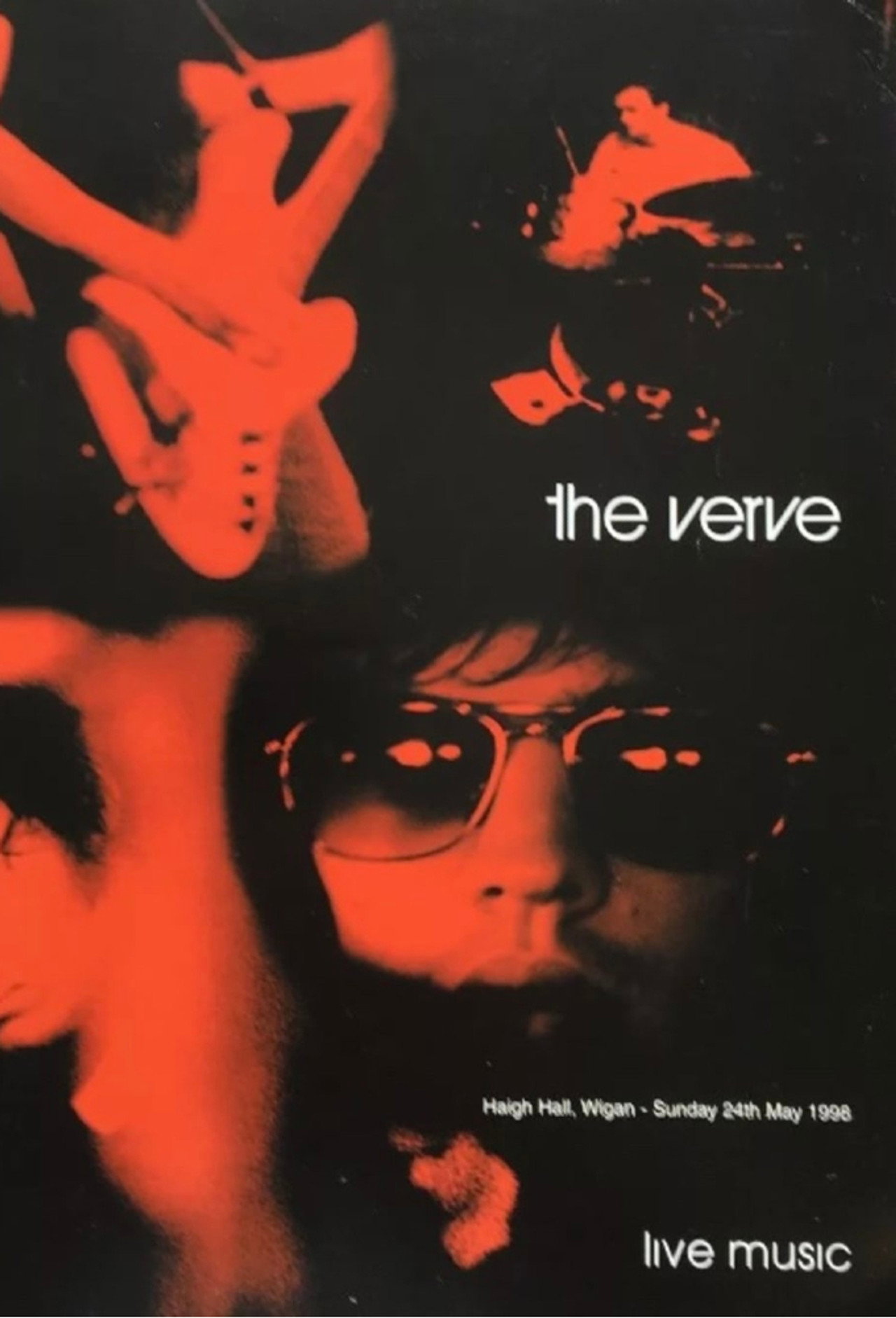 The Verve - Live at Haigh Hall, Wigan 1998 filmaffisch