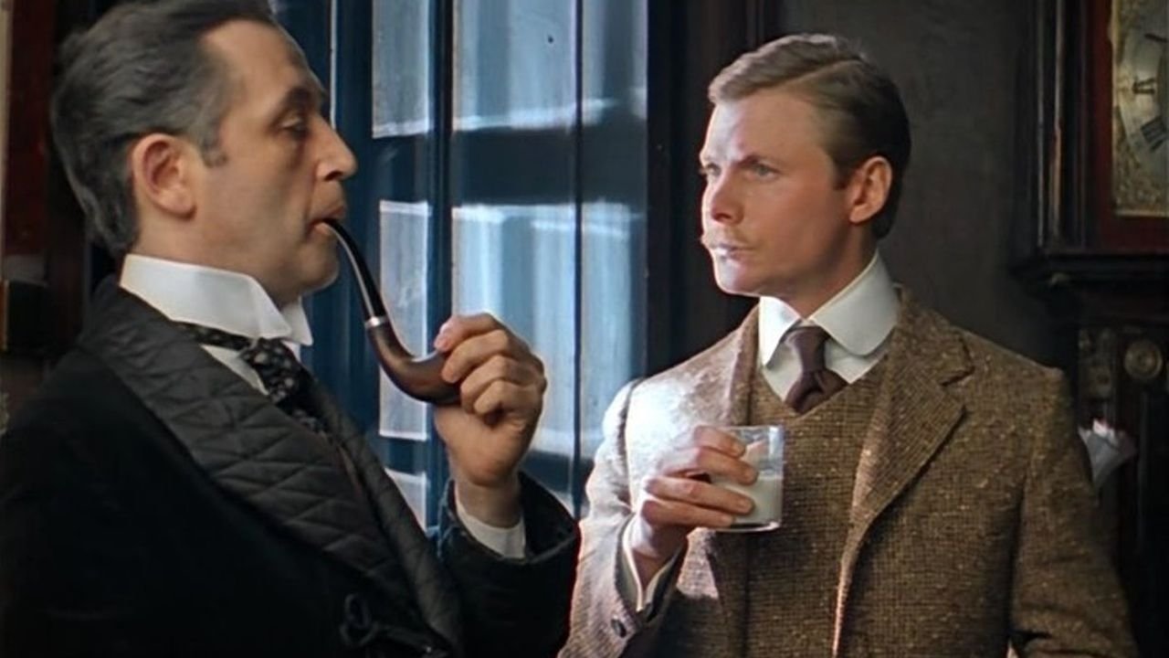 Scen från The Adventures of Sherlock Holmes and Dr. Watson: The Treasures of Agra, Part 2