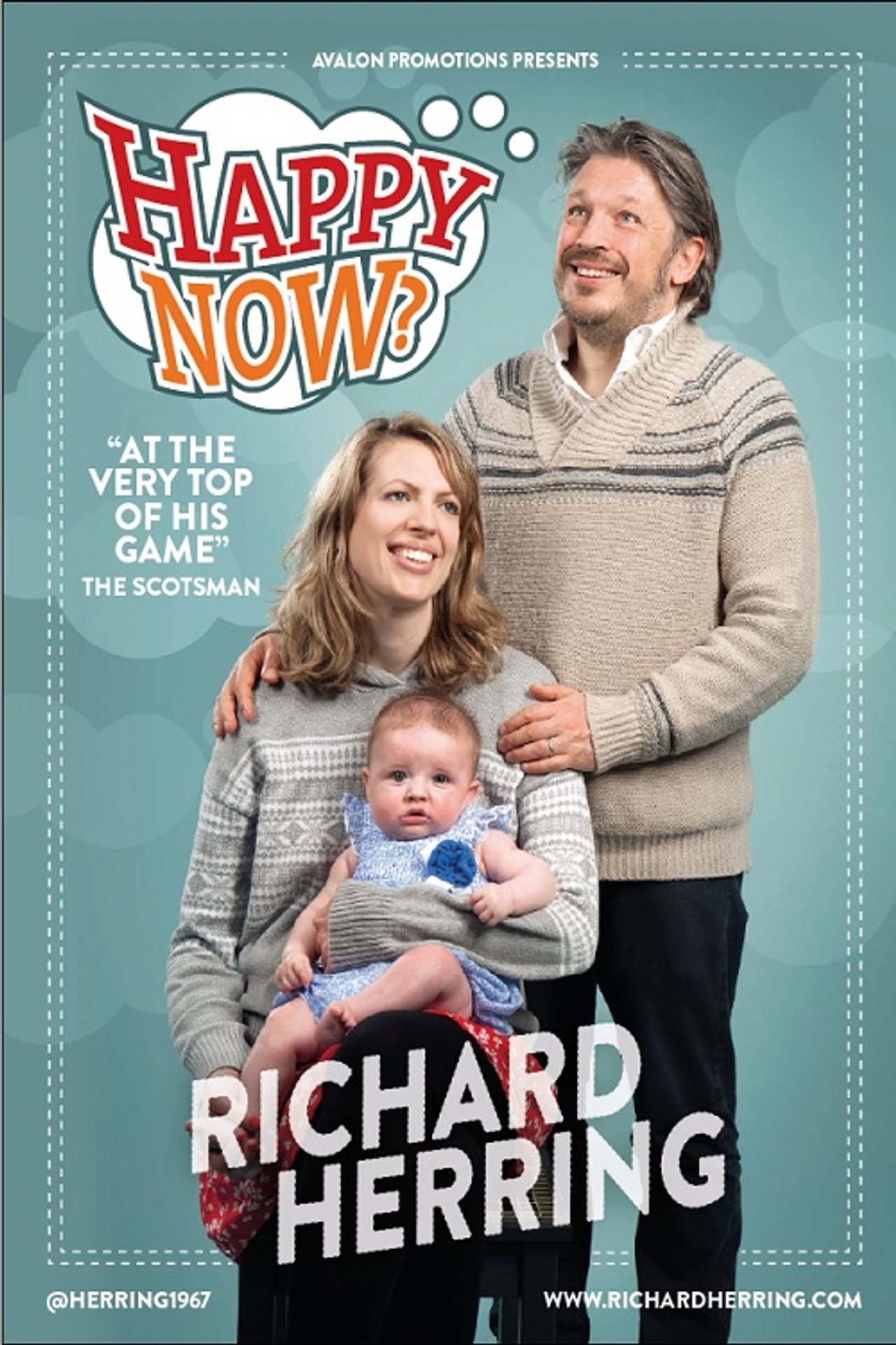 Richard Herring: Happy Now filmaffisch