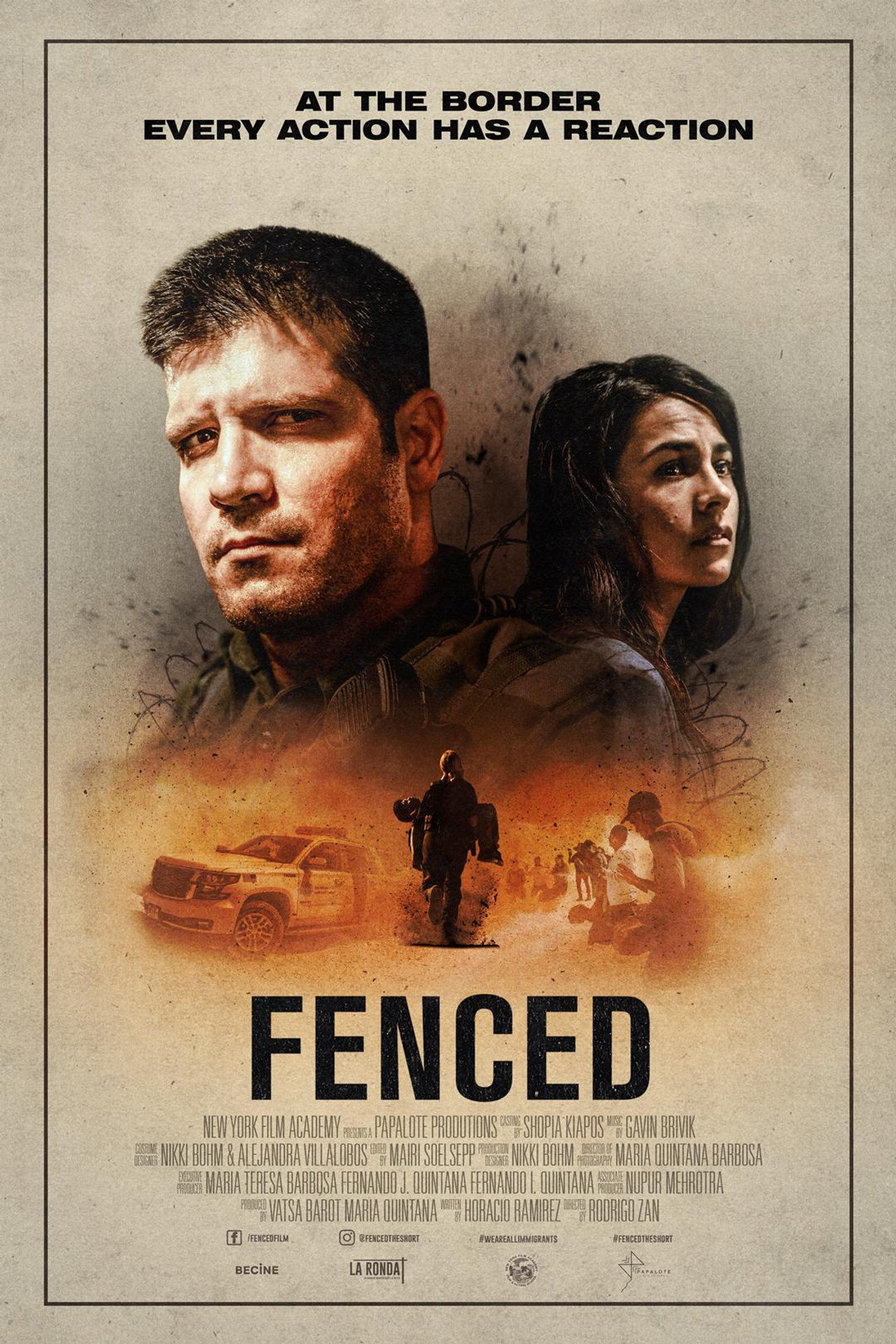 Fenced filmaffisch
