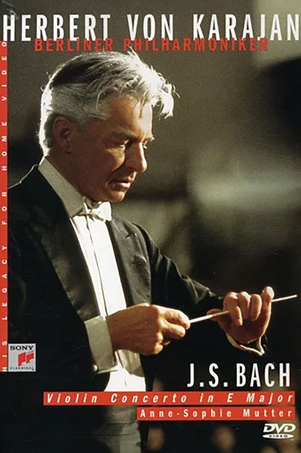 Karajan: Bach: Violin Concerto No. 2: New Year's Eve Concert 1984 Backdrop