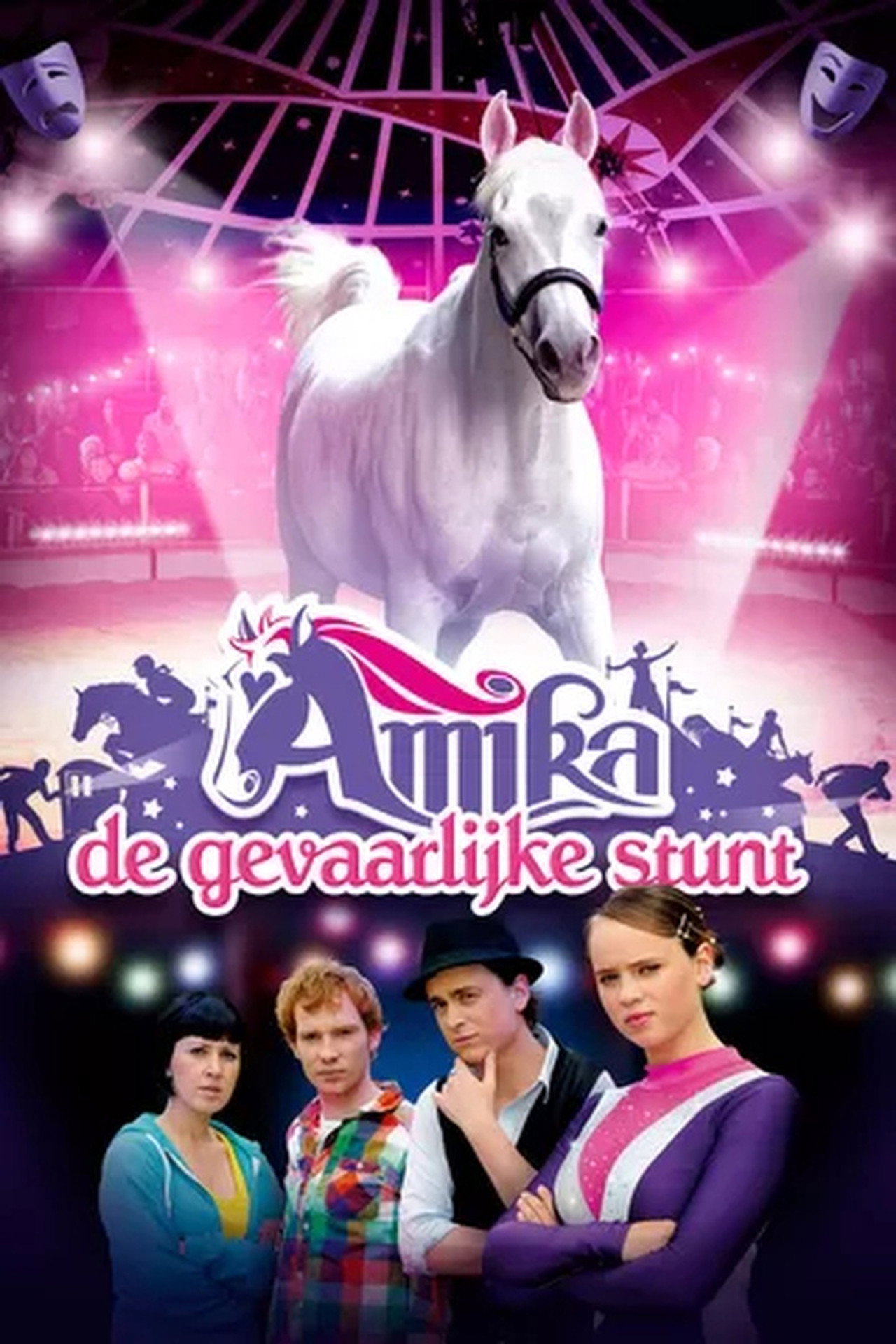 Amika: De Gevaarlijke Stunt filmaffisch