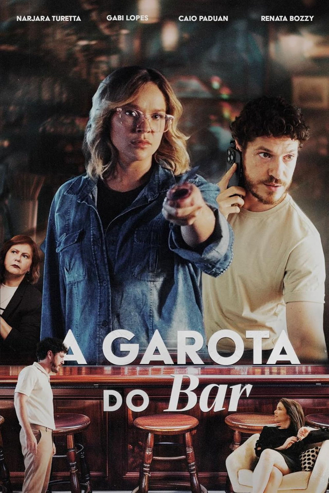 A Garota do Bar Backdrop