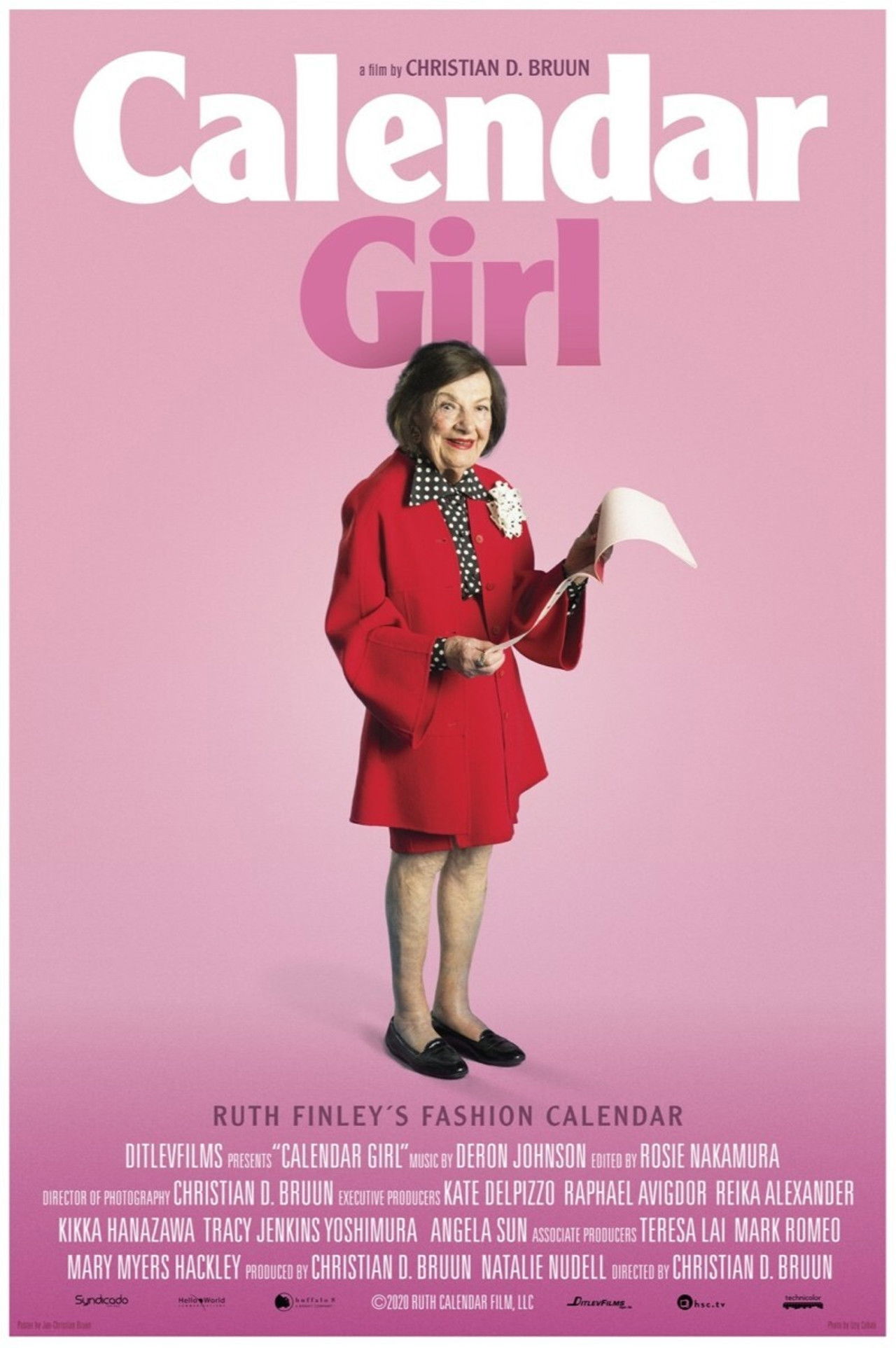 Calendar Girl Backdrop