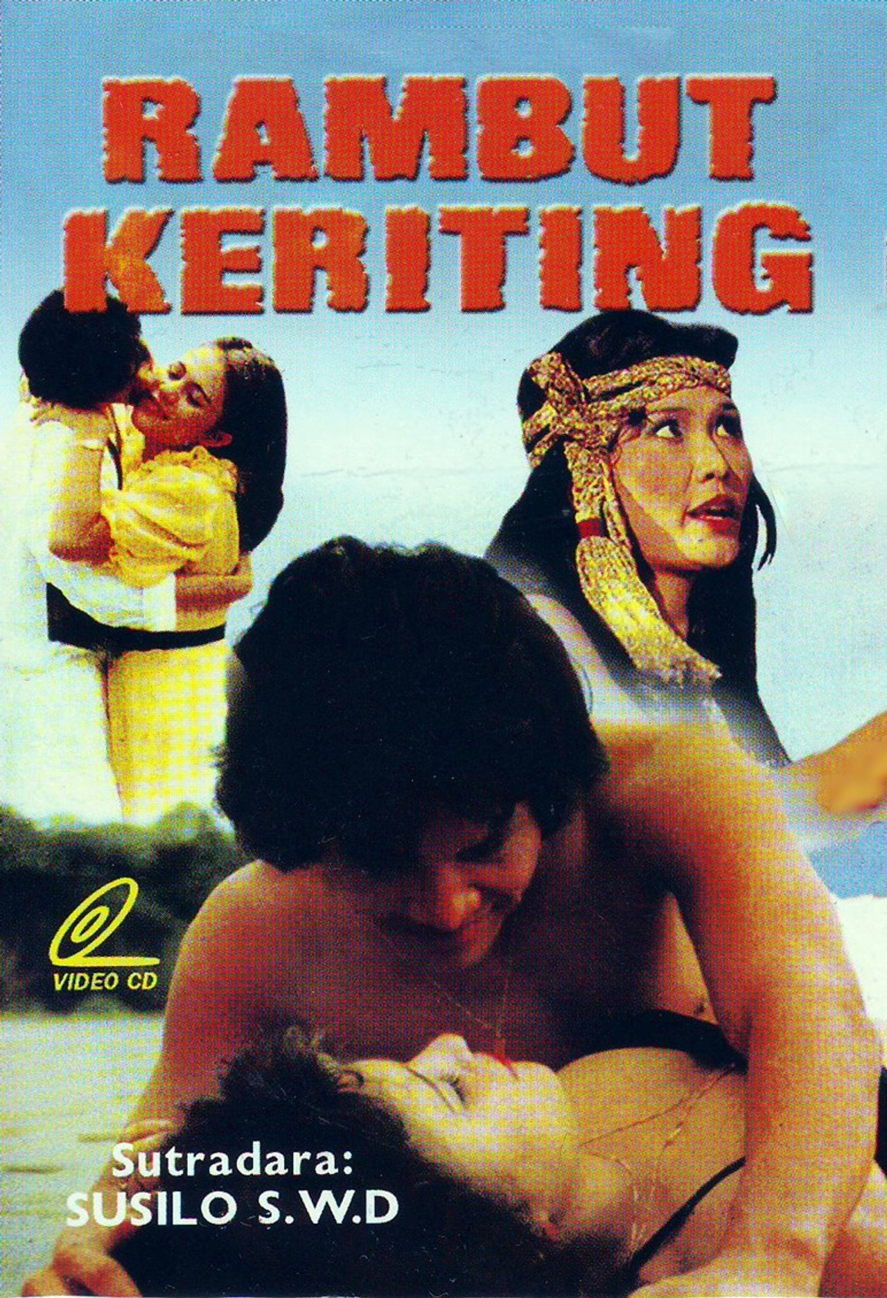 Rambut Keriting Backdrop