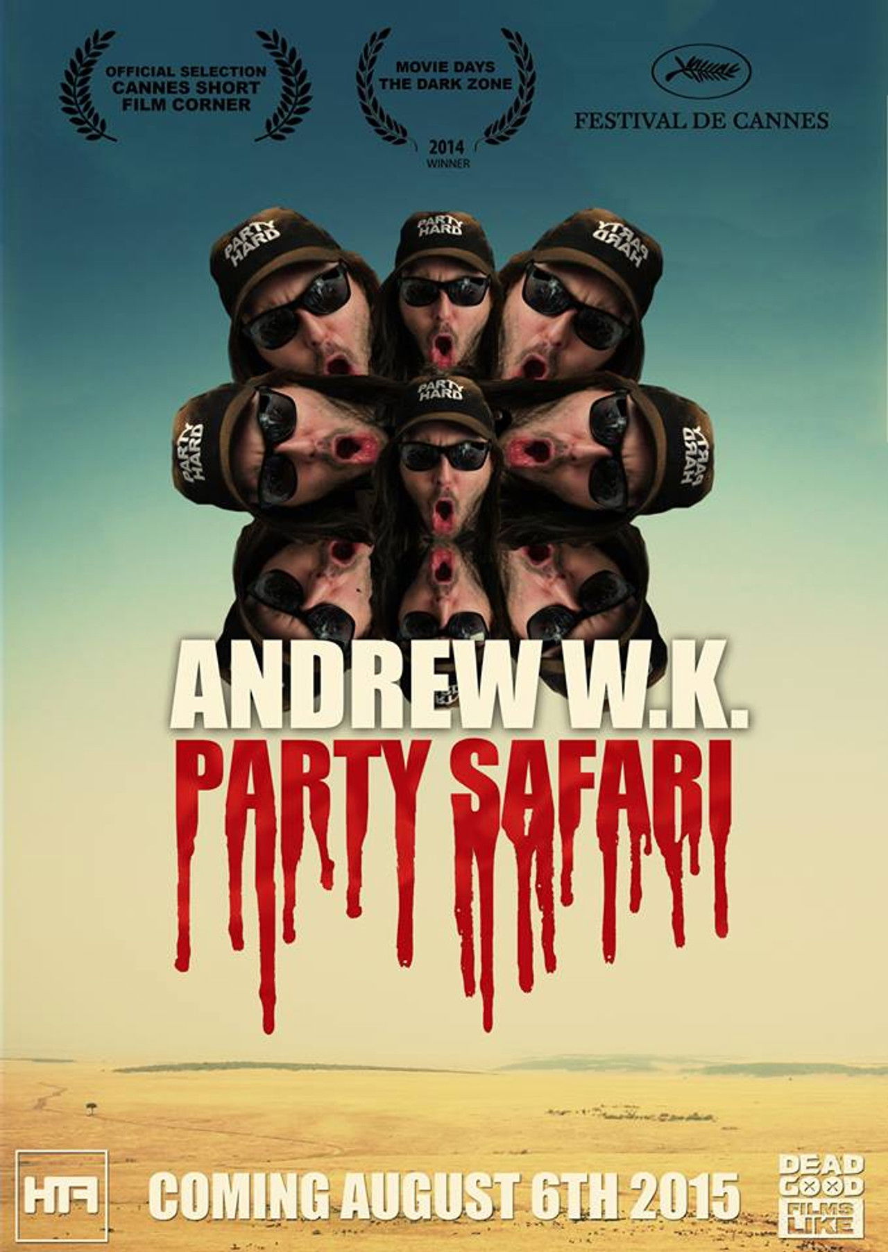 Andrew W.K. Party Safari Backdrop