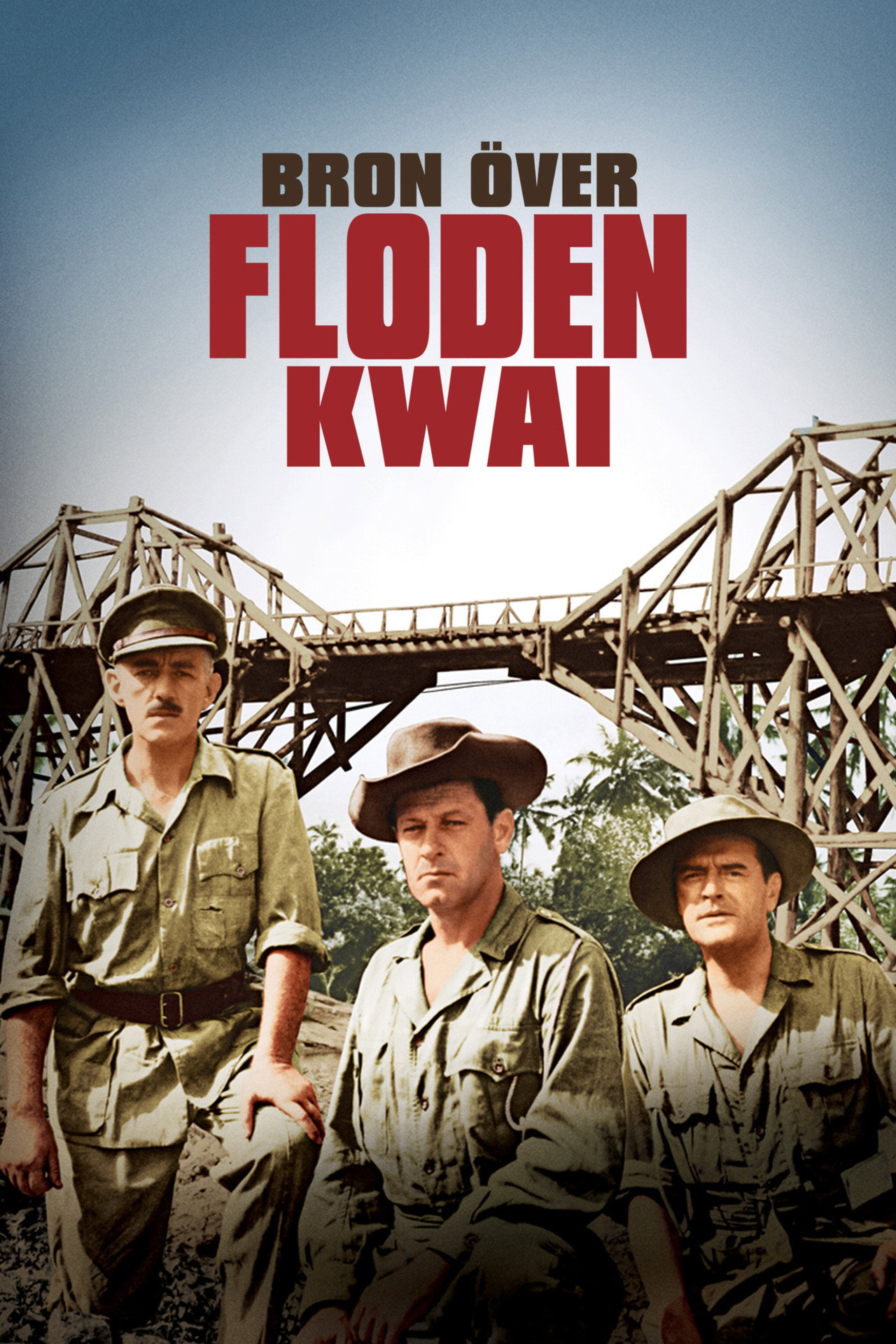Bron över floden Kwai filmaffisch