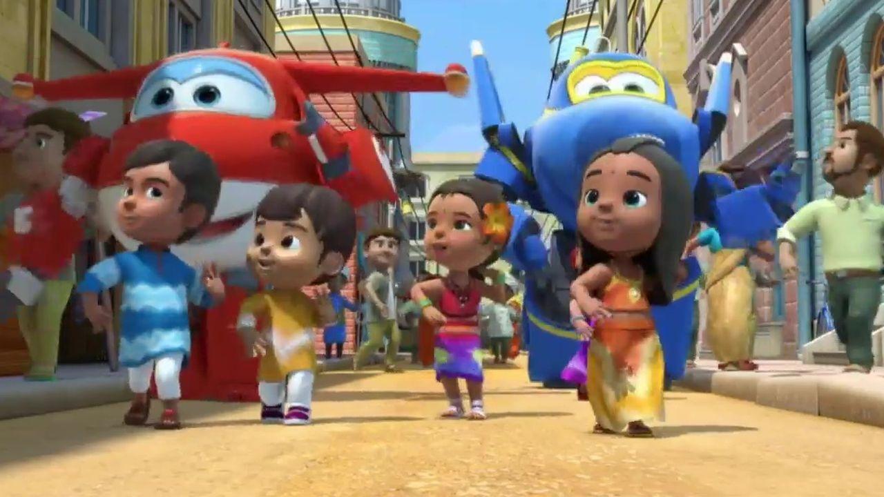 Super Wings - Season 1 Episode 46 : Flying Colors